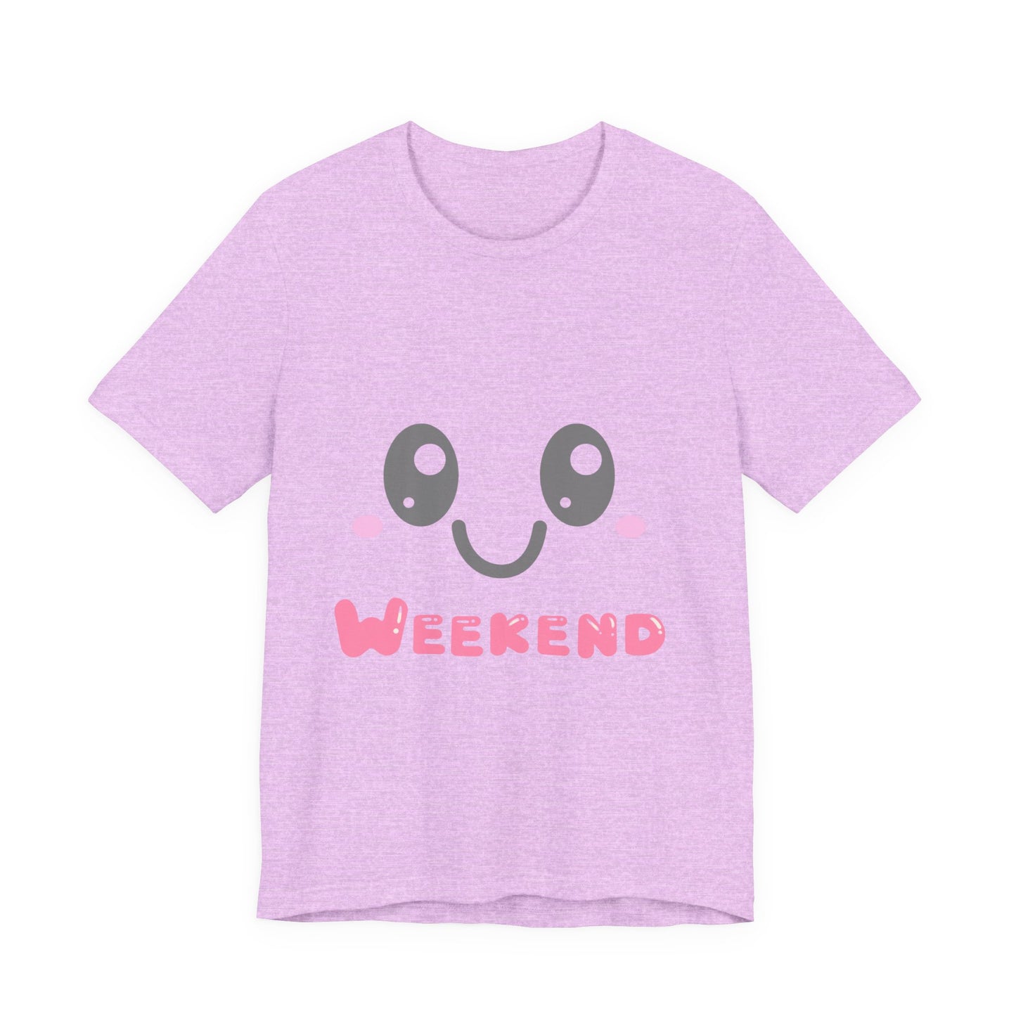 Weekend Kawaii Face T-Shirt