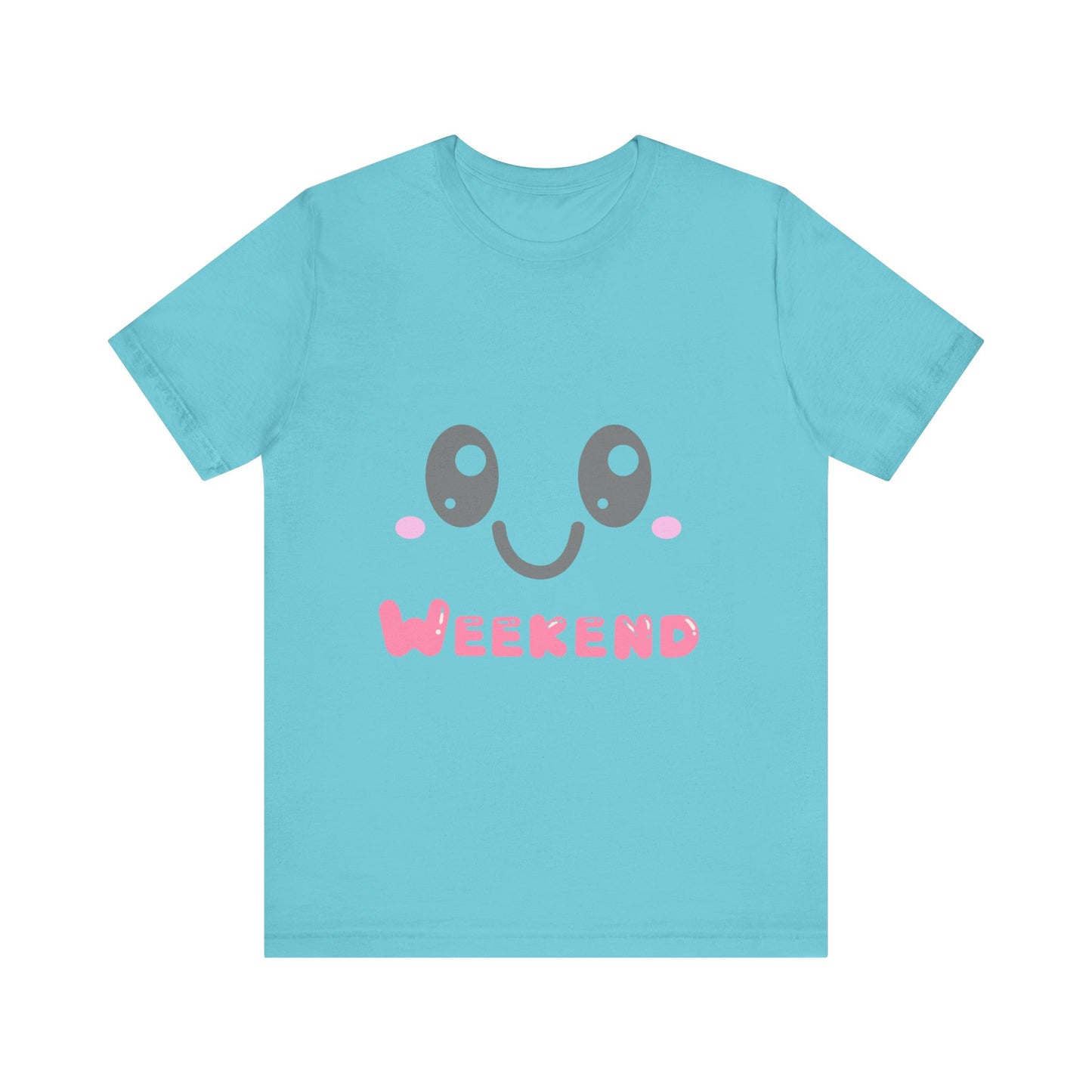 Weekend Kawaii Face T-Shirt