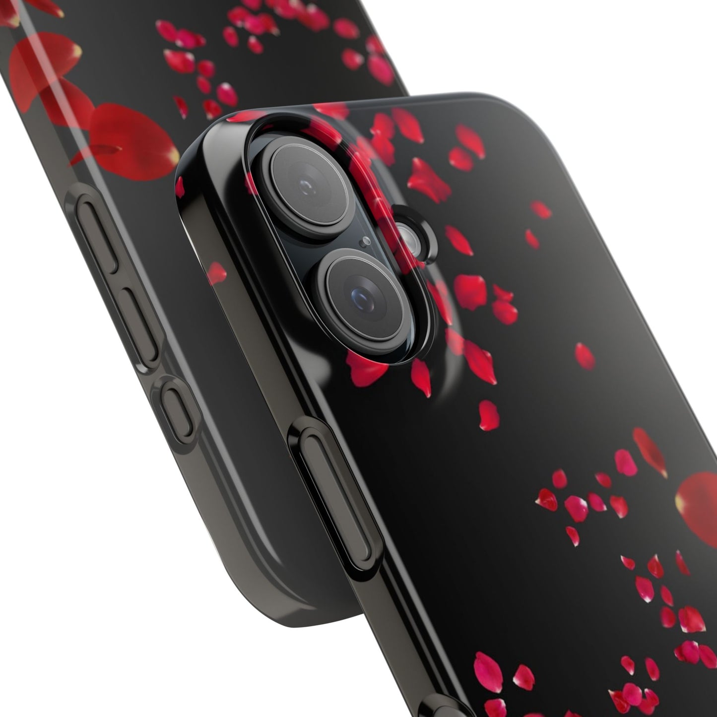 Romantic Rose Slim Phone Case - Floral Design, Love Gift, Phone Accessory, Customizable Cover, Valentine’s Day Present