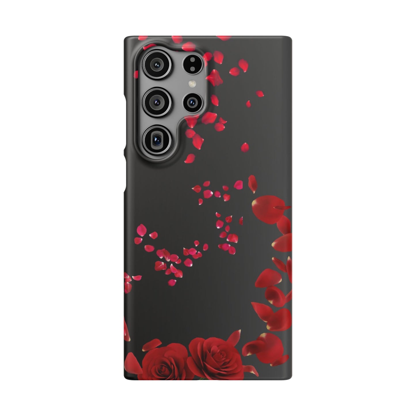 Romantic Floral Phone Case, Snap Case for Lovers, Cute Phone Cover, Gift for Her, Valentine's Day Accessory, Floral Design Snap Cases