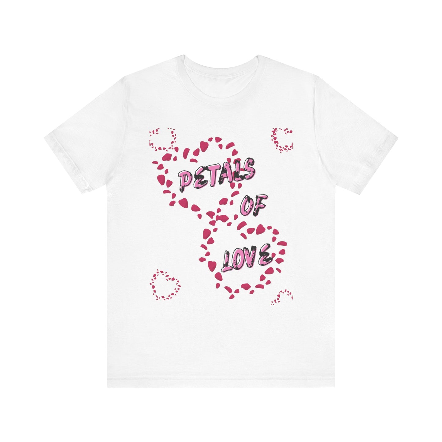 Petals of Love Tee – Floral Graphic Unisex Shirt
