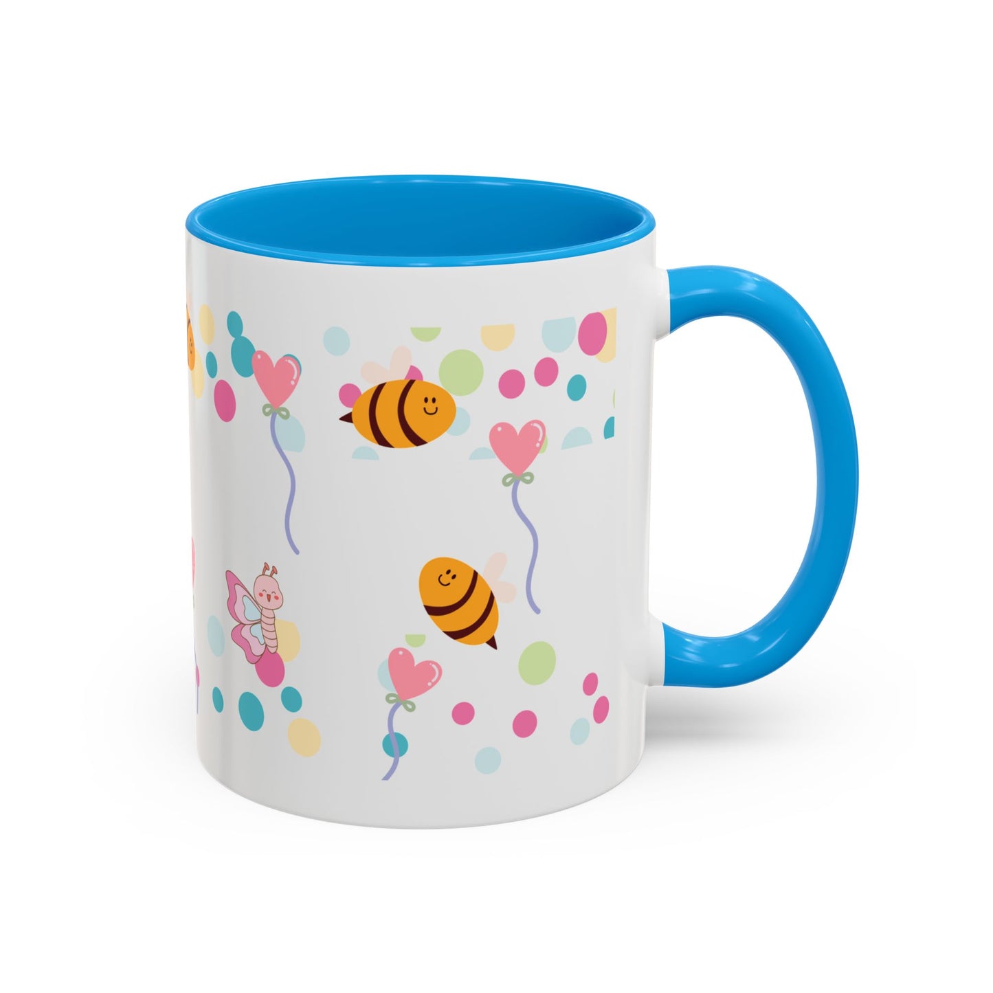 Cute Bee & Fairy Kids’ Mug – Colorful Drinkware
