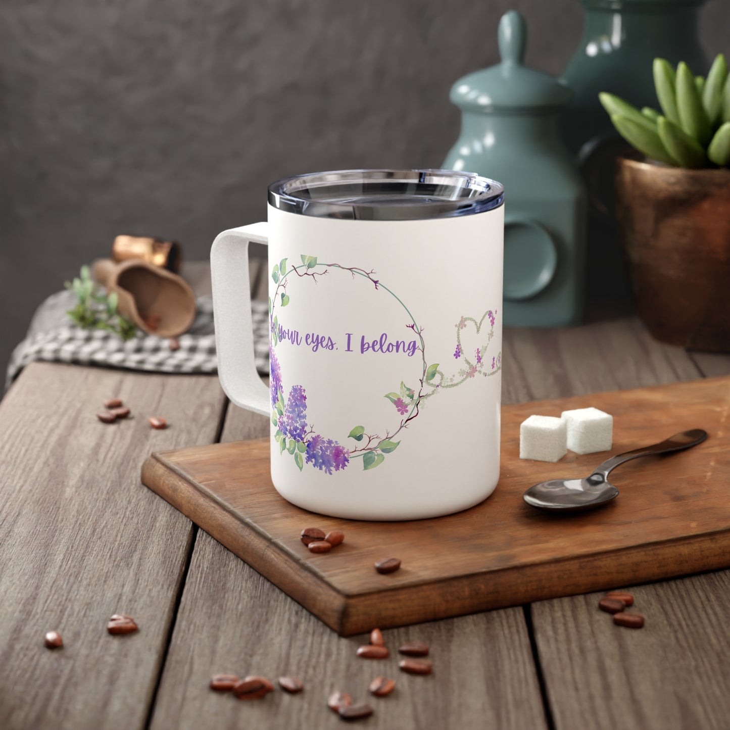 Insulated Coffee Mug, 10oz