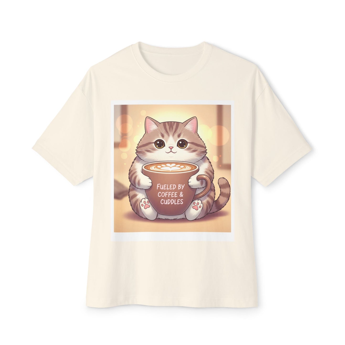 Coffee and Cuddle Unisex Oversized Boxy