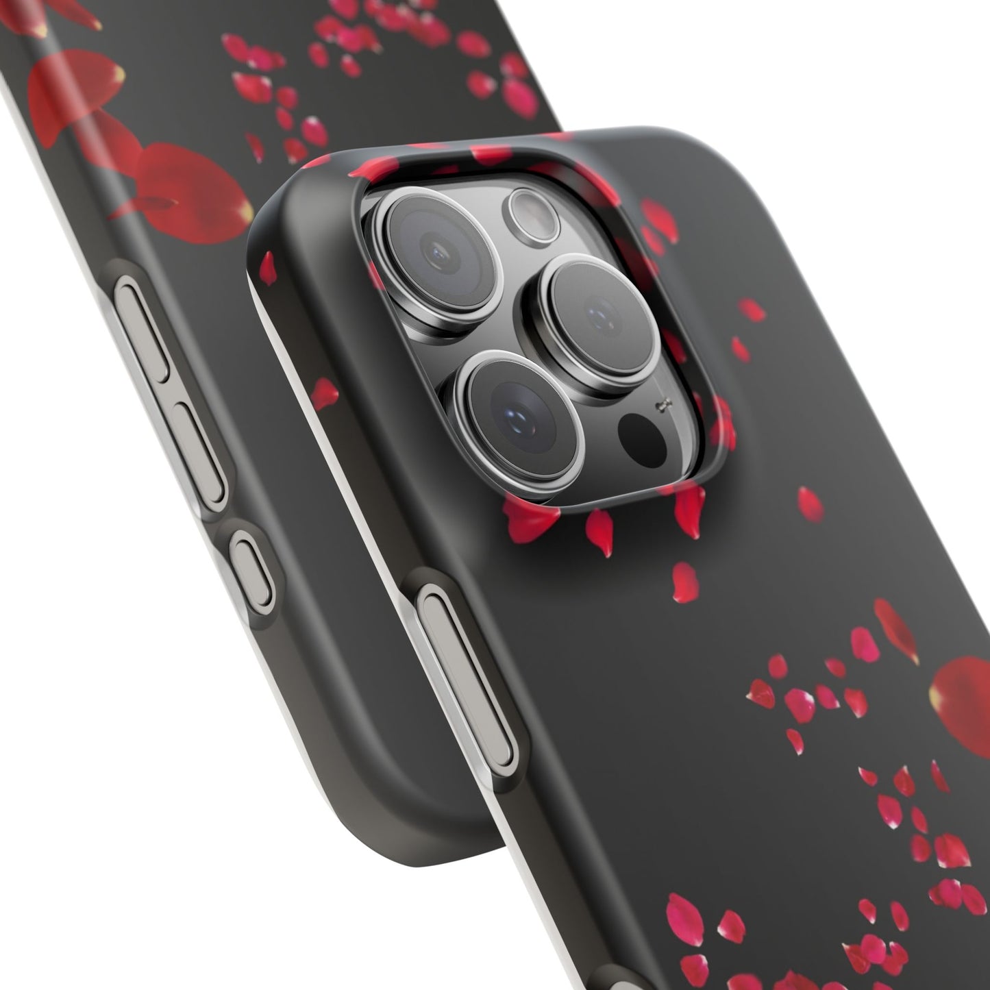 Romantic Floral Phone Case, Snap Case for Lovers, Cute Phone Cover, Gift for Her, Valentine's Day Accessory, Floral Design Snap Cases