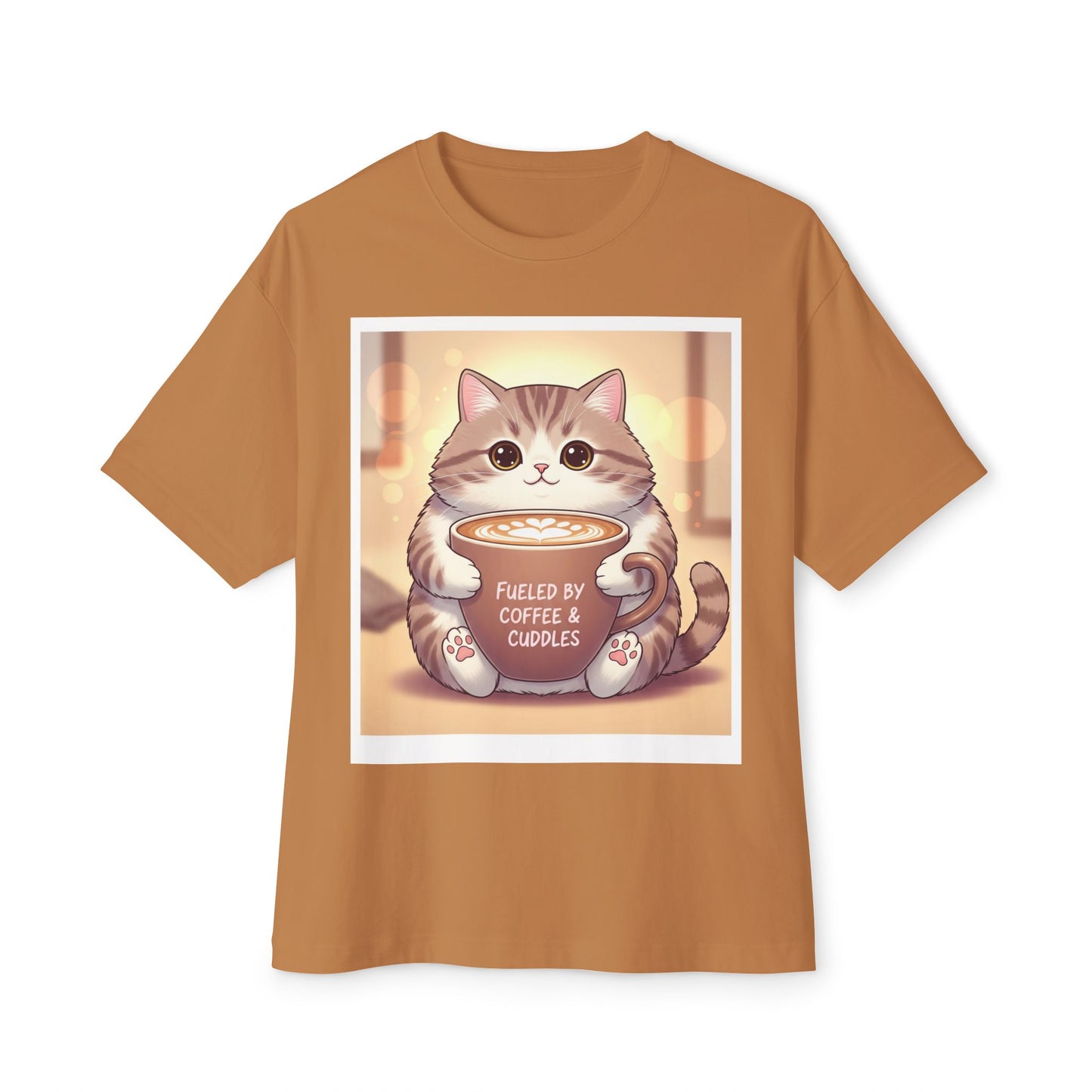 Coffee and Cuddle Unisex Oversized Boxy