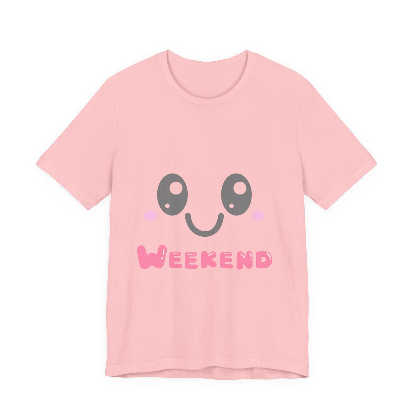 Weekend Kawaii Face T-Shirt