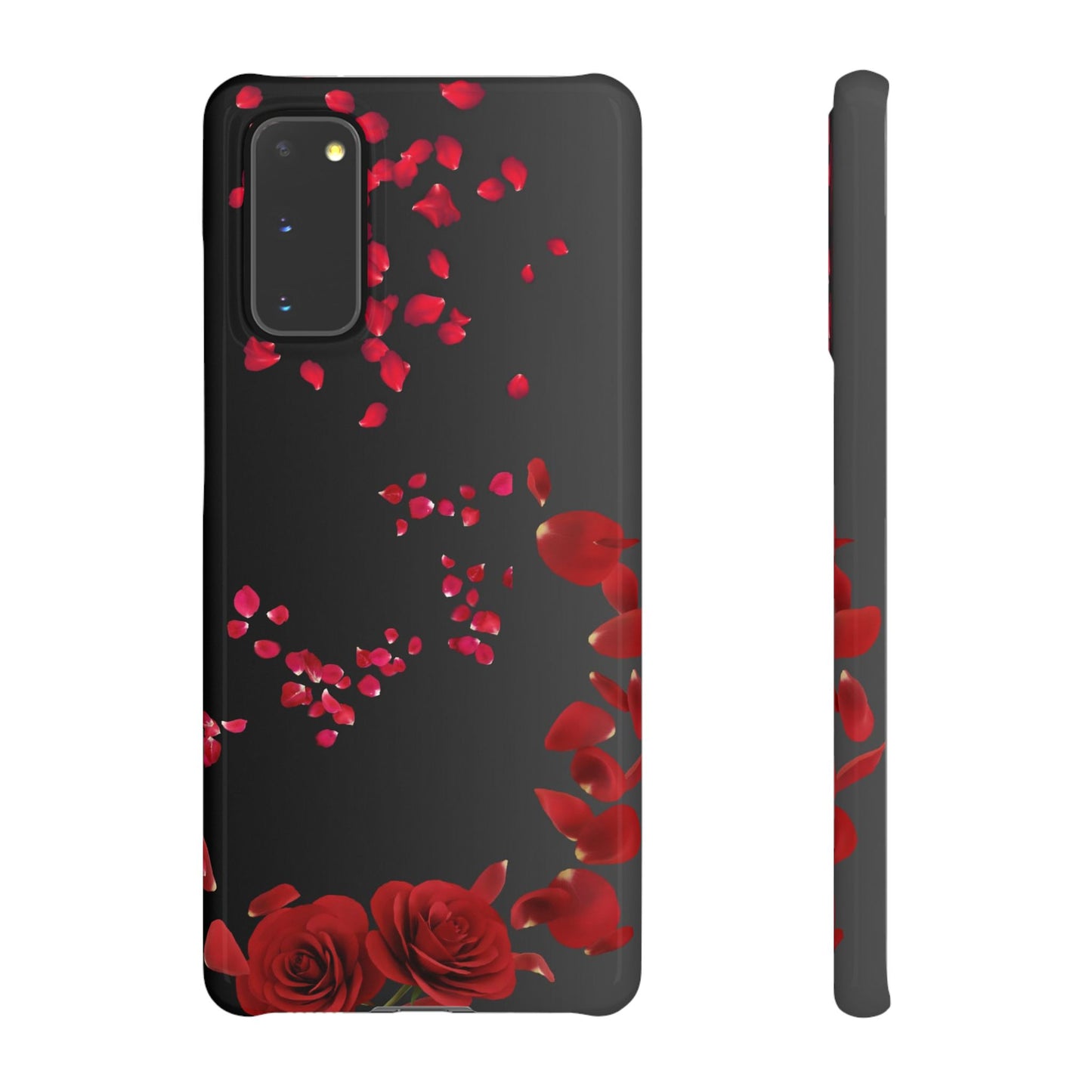 Romantic Floral Phone Case, Snap Case for Lovers, Cute Phone Cover, Gift for Her, Valentine's Day Accessory, Floral Design Snap Cases