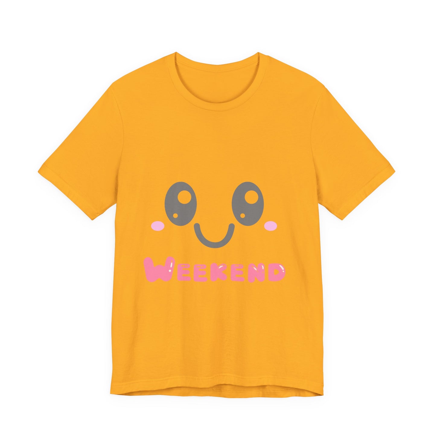 Weekend Kawaii Face T-Shirt