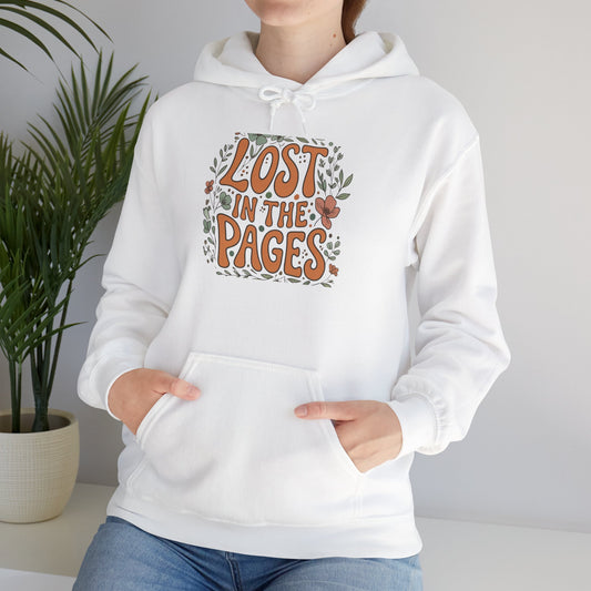 Cozy Unisex Hoodie - "Lost in the Pages"
