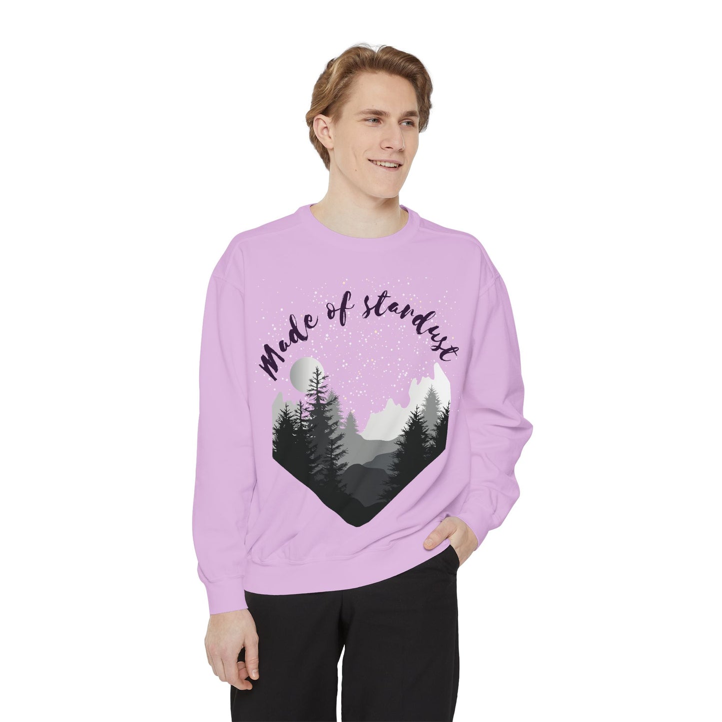 Stardust Sweatshirt, Unisex Sweatshirt, Nature Lover Gift, Comfy Casual Wear