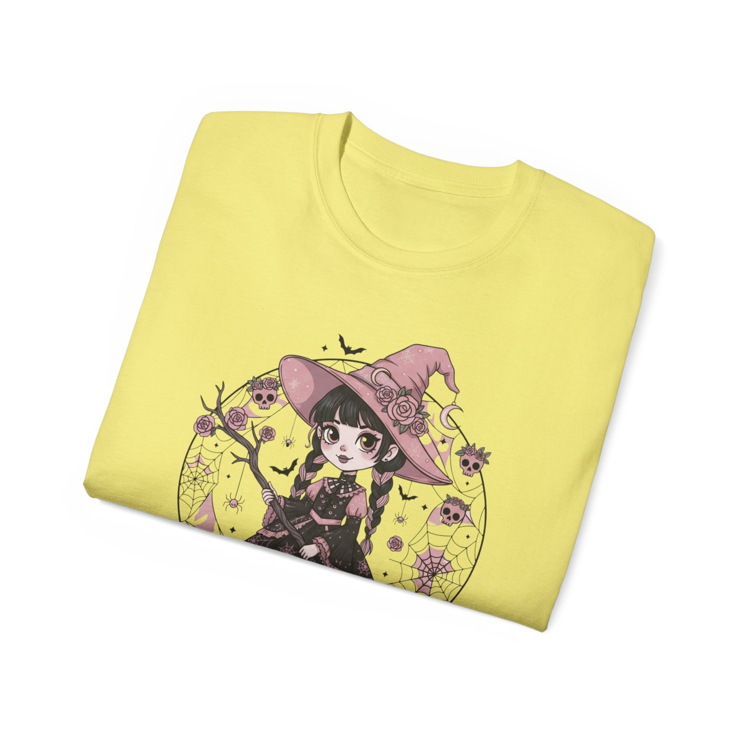 Spooky & Sweet Witch Halloween T-Shirt | Cute Witchy Unisex Graphic Tee
