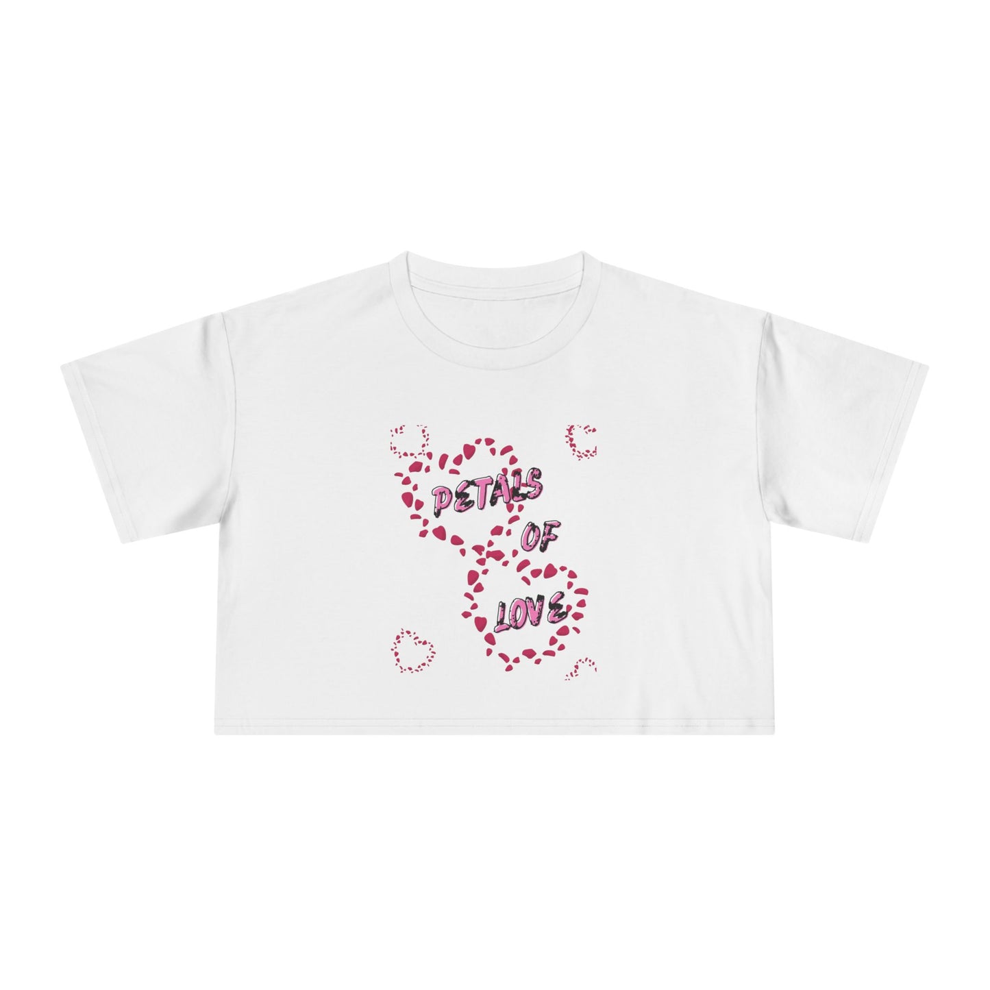 Petals of Love Women’s Crop Top – Stylish Gift for Her