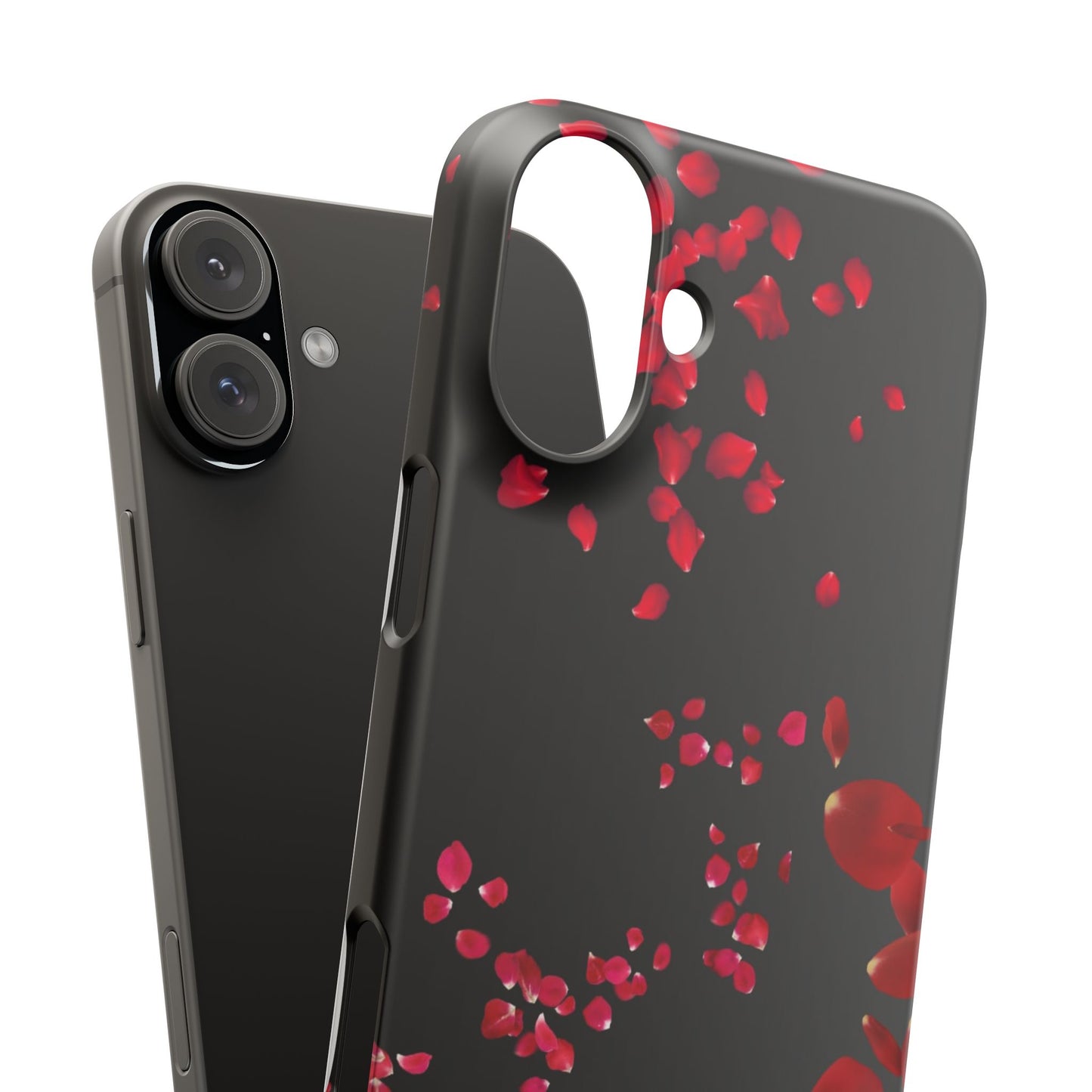 Romantic Floral Phone Case, Snap Case for Lovers, Cute Phone Cover, Gift for Her, Valentine's Day Accessory, Floral Design Snap Cases