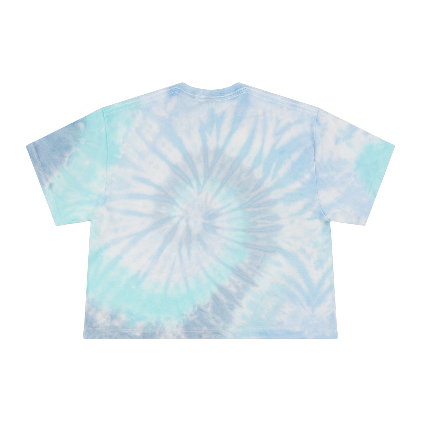 Women's Tie-Dye Crop Tee - Beautiful You, Summer Fashion, Trendy Top, Relaxed Vibe, Gift for Her, Festival Wear