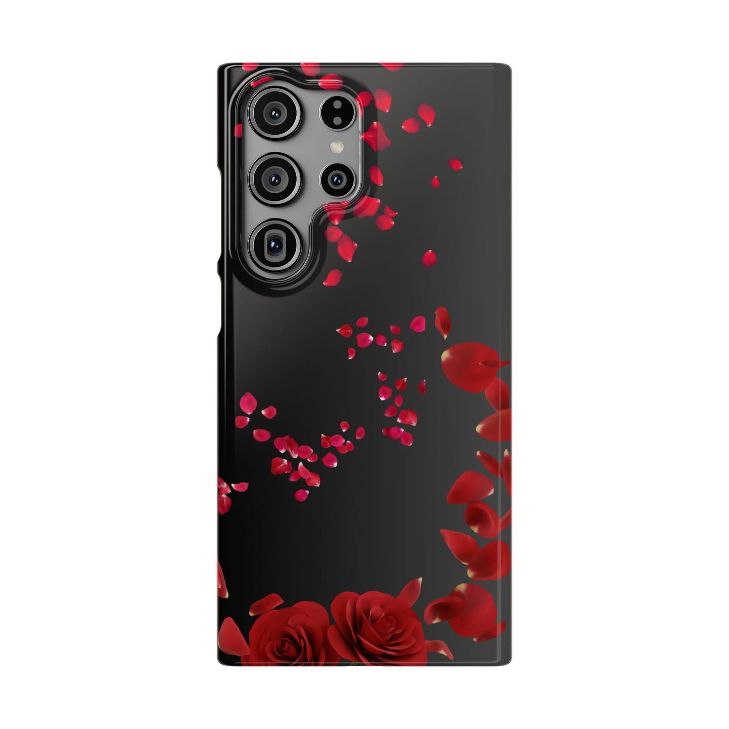 Romantic Floral Phone Case, Snap Case for Lovers, Cute Phone Cover, Gift for Her, Valentine's Day Accessory, Floral Design Snap Cases