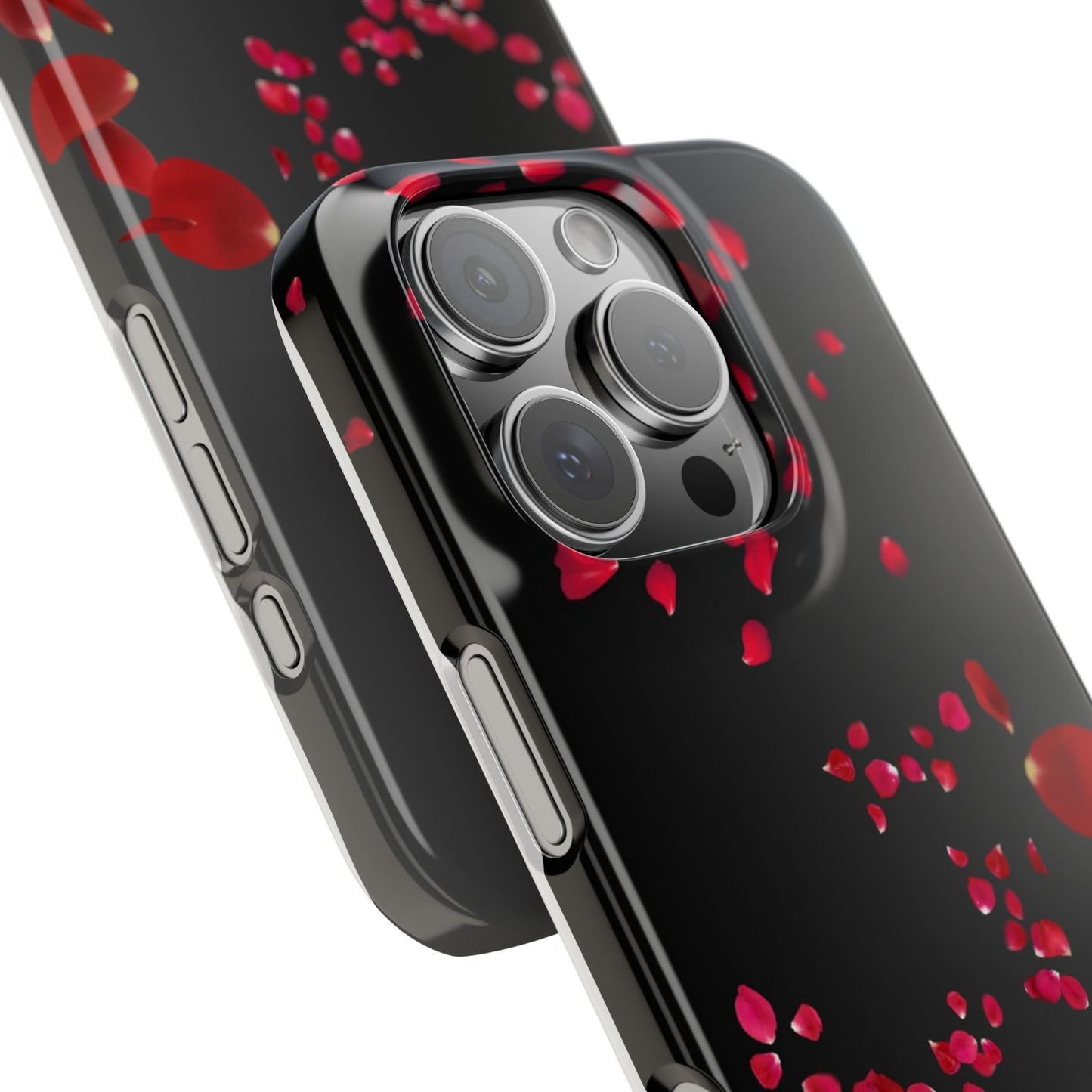 Romantic Floral Phone Case, Snap Case for Lovers, Cute Phone Cover, Gift for Her, Valentine's Day Accessory, Floral Design Snap Cases
