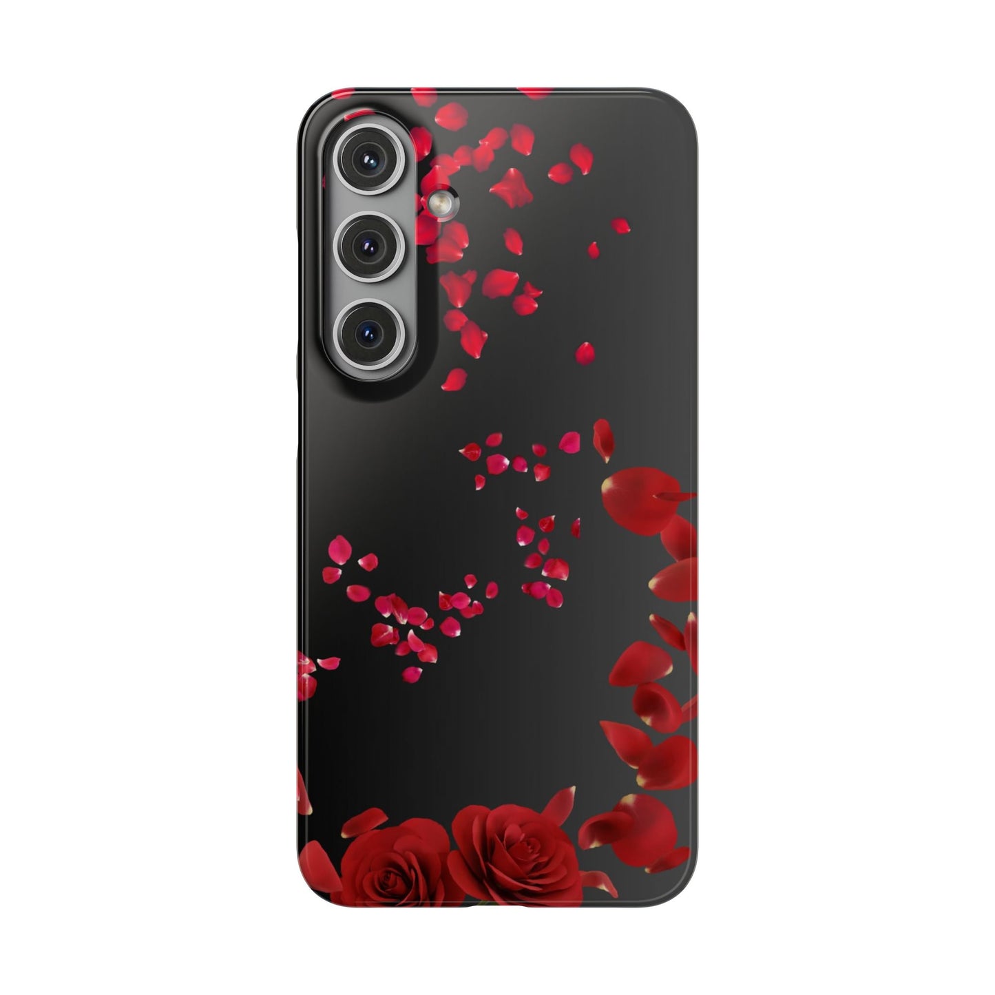 Romantic Floral Phone Case, Snap Case for Lovers, Cute Phone Cover, Gift for Her, Valentine's Day Accessory, Floral Design Snap Cases