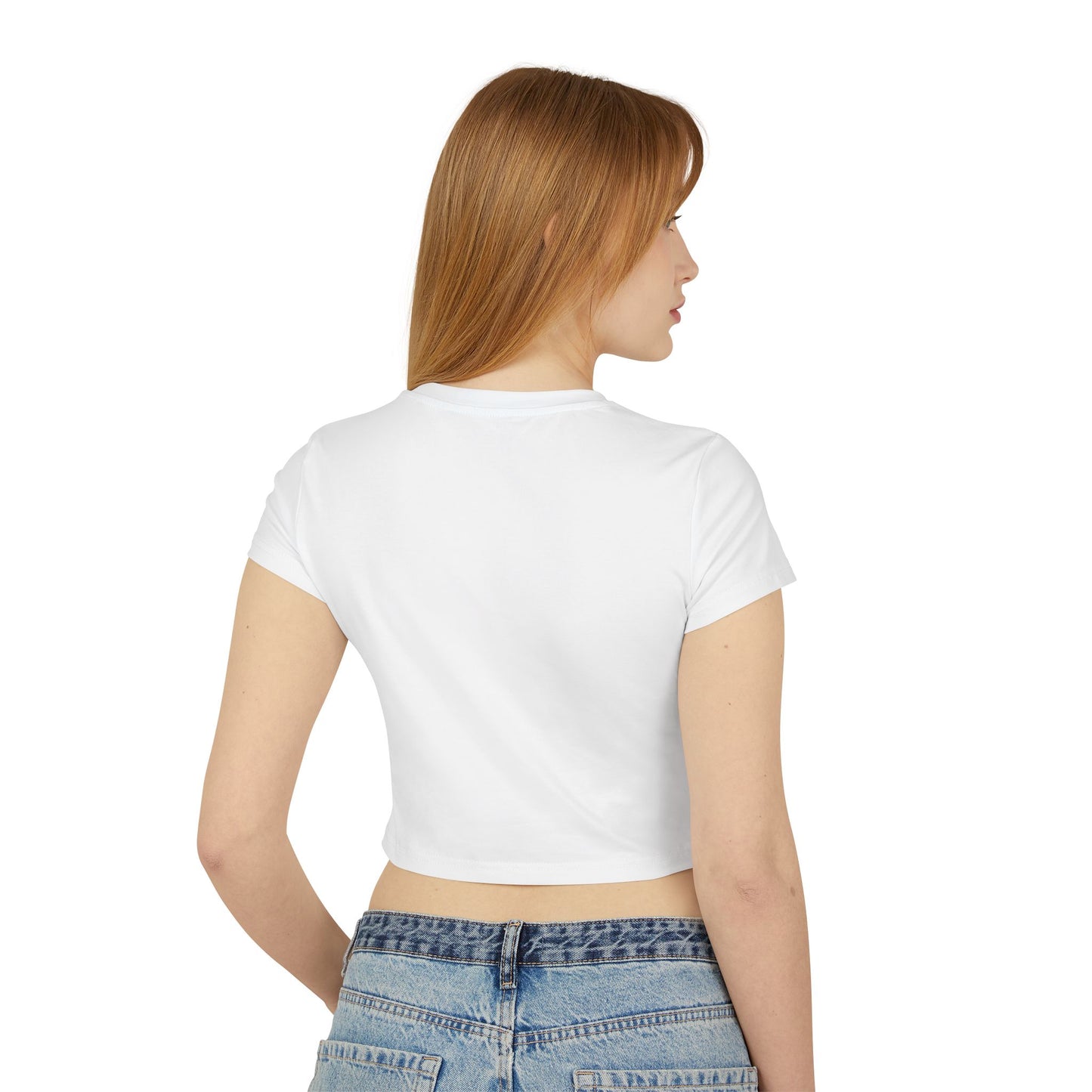 🐱 Born to be Purr-fect – Cute Cat Crop Top Tee
