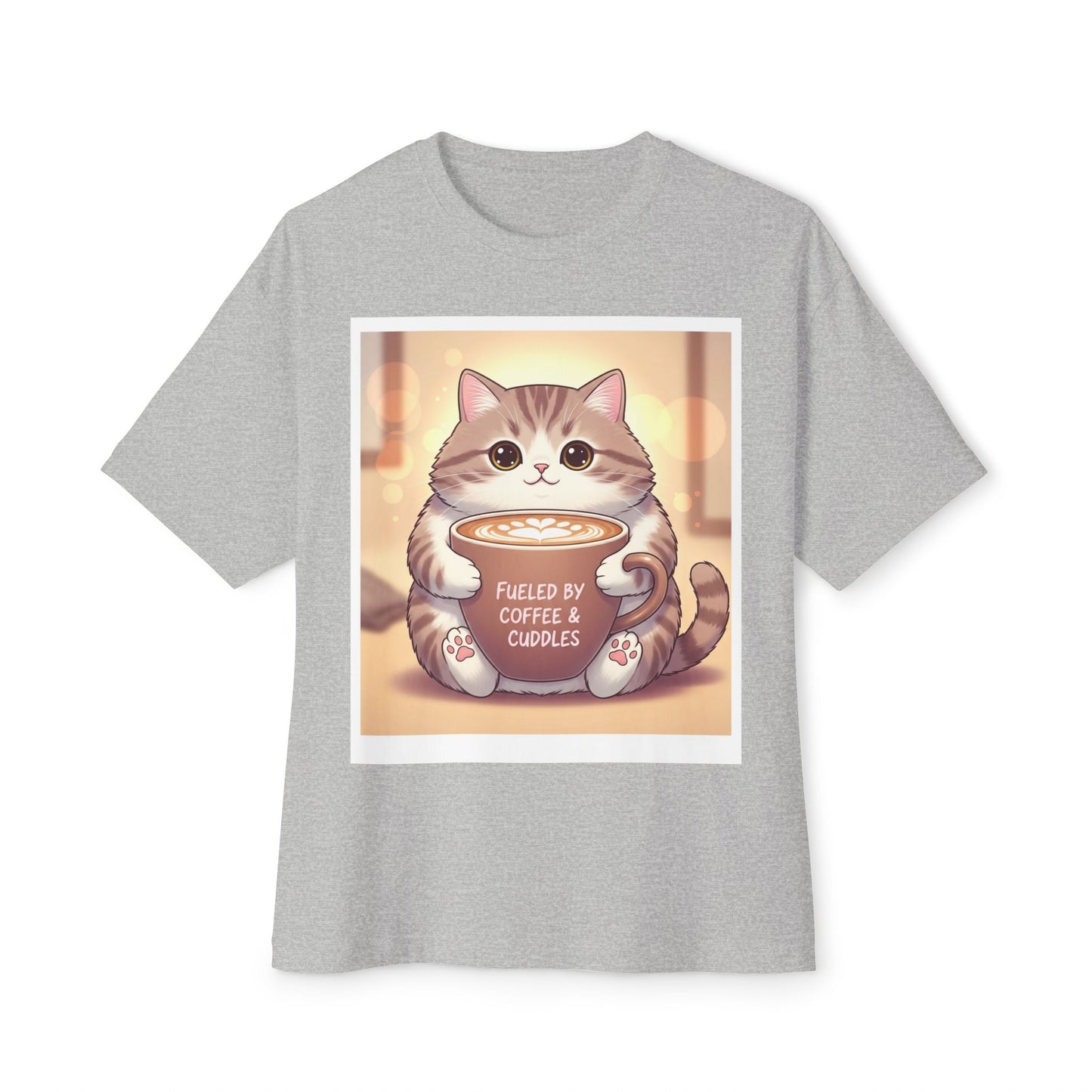 Coffee and Cuddle Unisex Oversized Boxy