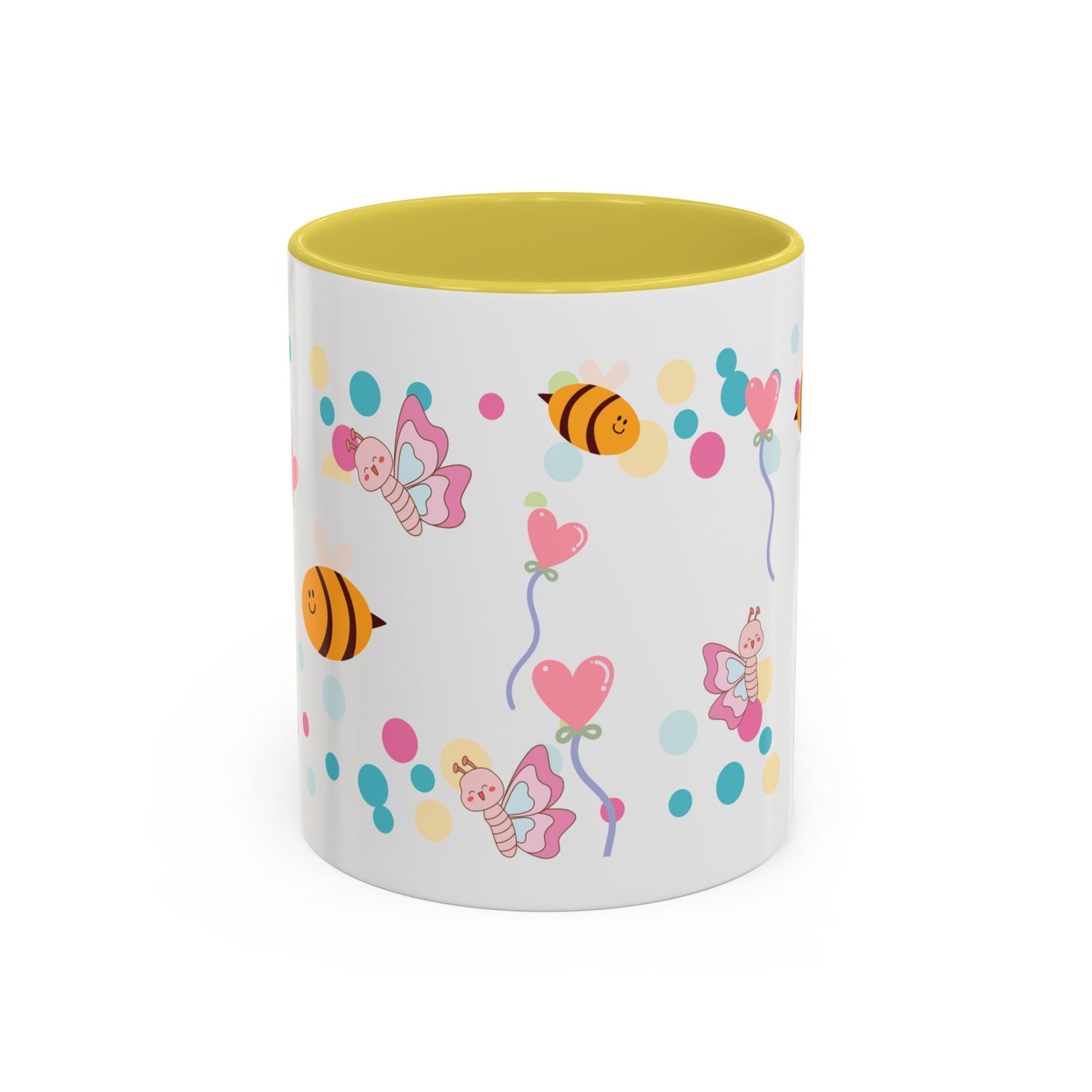 Cute Bee & Fairy Kids’ Mug – Colorful Drinkware