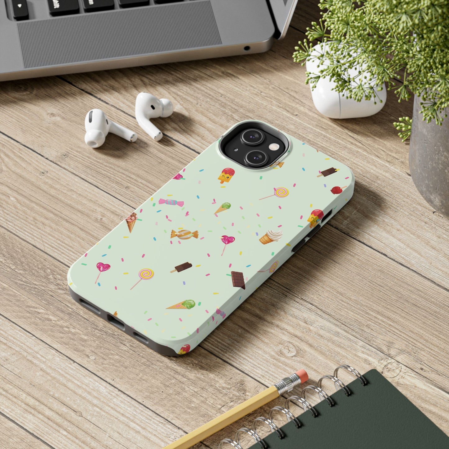 Cute Ice Cream Phone Case – Kawaii iPhone Cover