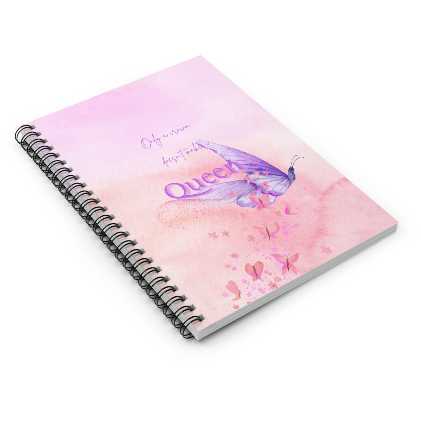Butterfly Notebook – Spiral Journal for Dreamers & Note Taking