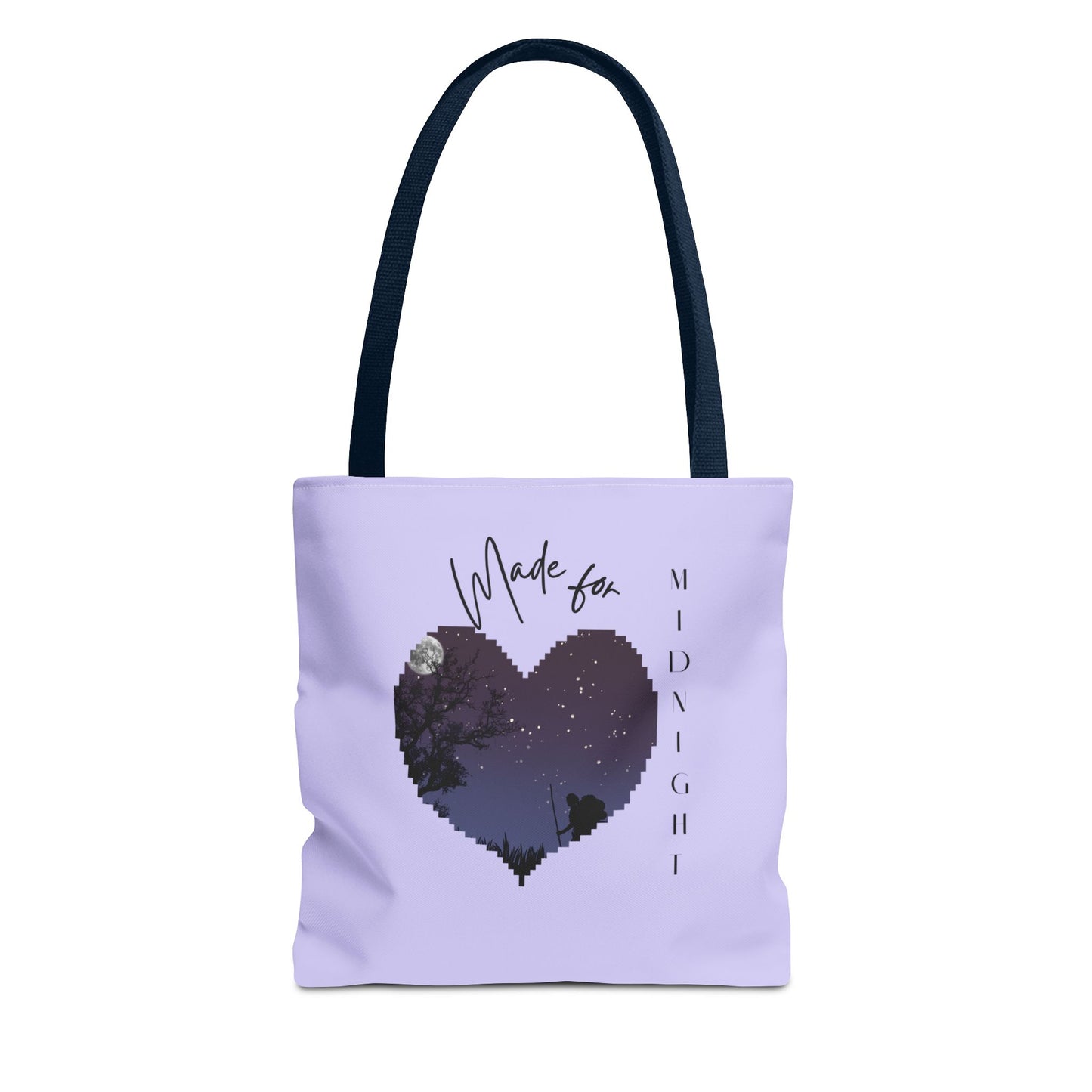 Midnight Heart Tote | Modern, Eco-Friendly Carryall