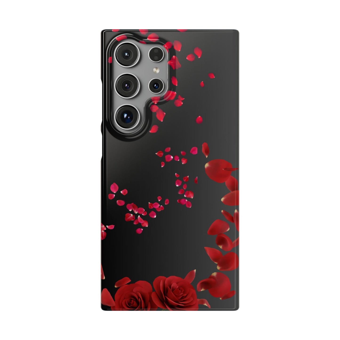 Romantic Floral Phone Case, Snap Case for Lovers, Cute Phone Cover, Gift for Her, Valentine's Day Accessory, Floral Design Snap Cases