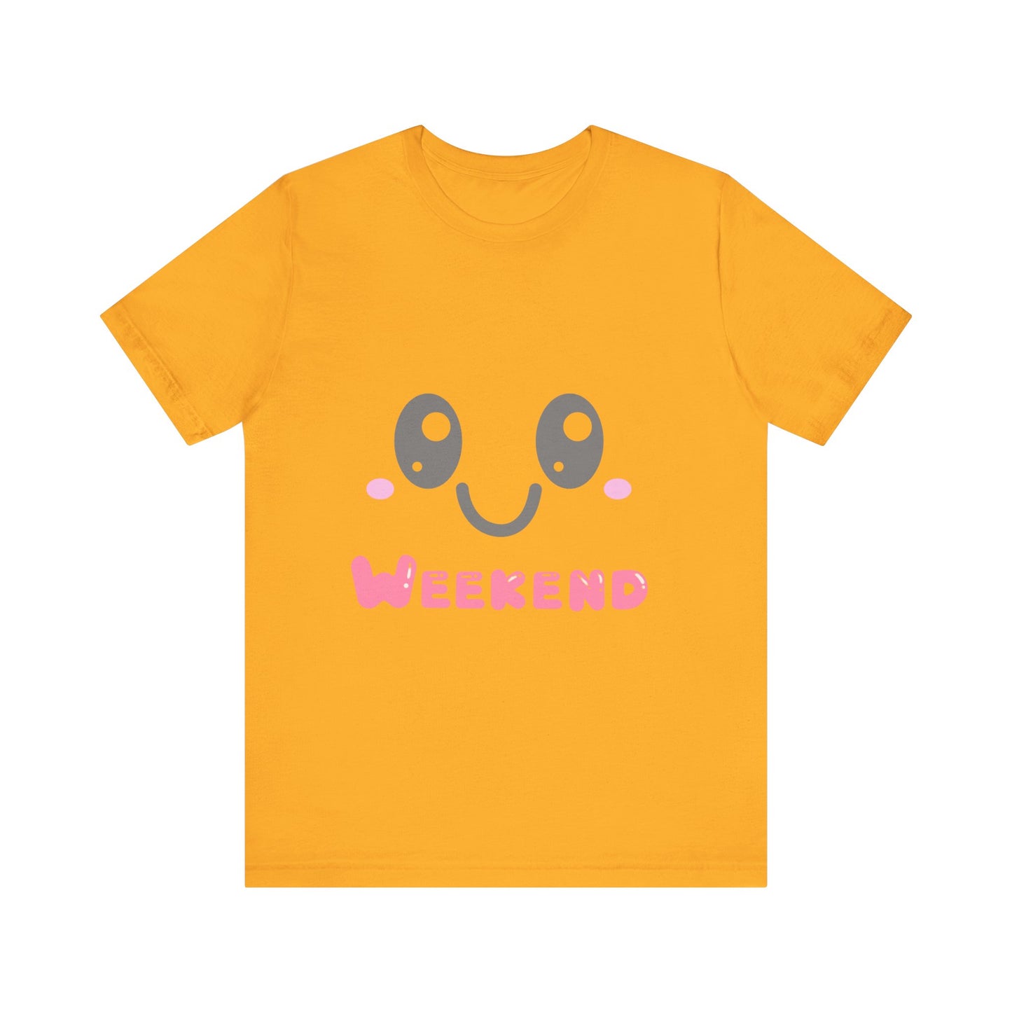 Weekend Kawaii Face T-Shirt