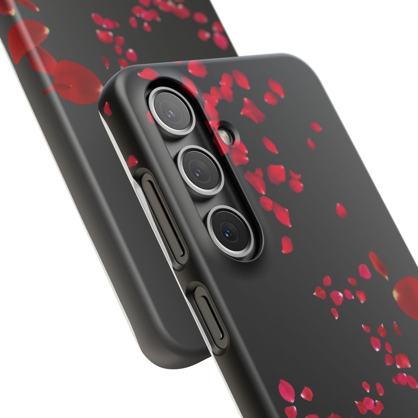 Romantic Floral Phone Case, Snap Case for Lovers, Cute Phone Cover, Gift for Her, Valentine's Day Accessory, Floral Design Snap Cases