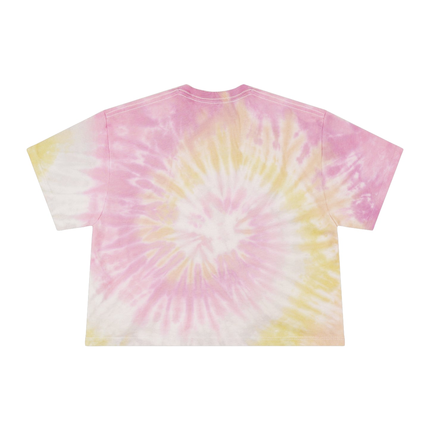 Women's Tie-Dye Crop Tee - Beautiful You, Summer Fashion, Trendy Top, Relaxed Vibe, Gift for Her, Festival Wear