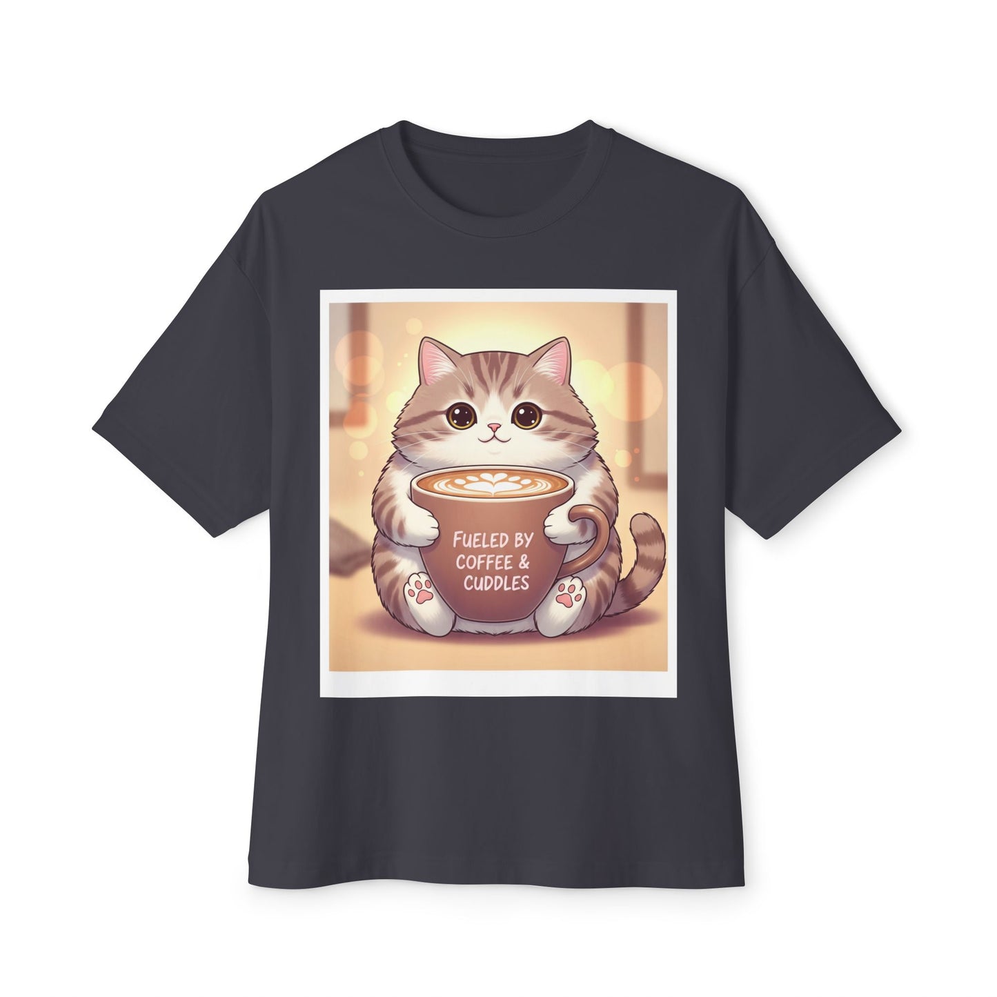 Coffee and Cuddle Unisex Oversized Boxy