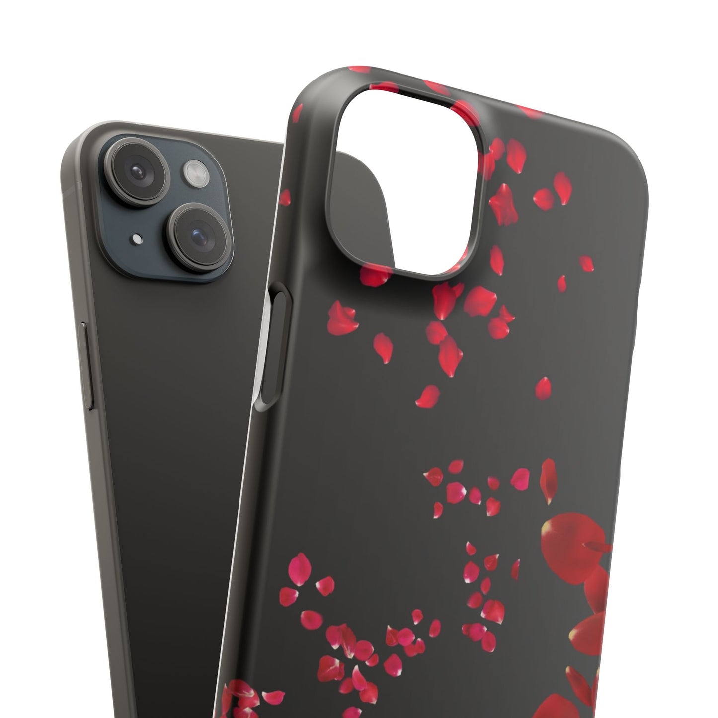 Romantic Floral Phone Case, Snap Case for Lovers, Cute Phone Cover, Gift for Her, Valentine's Day Accessory, Floral Design Snap Cases