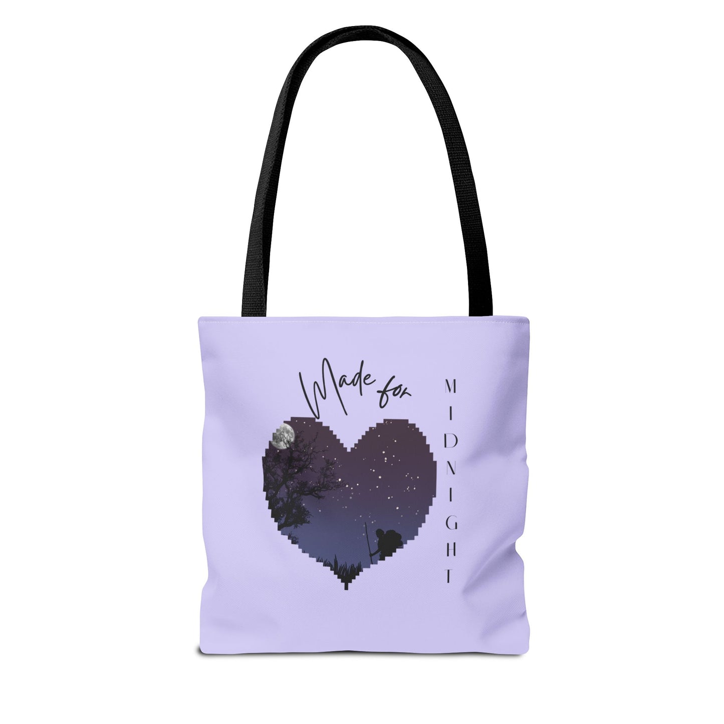 Midnight Heart Tote | Modern, Eco-Friendly Carryall