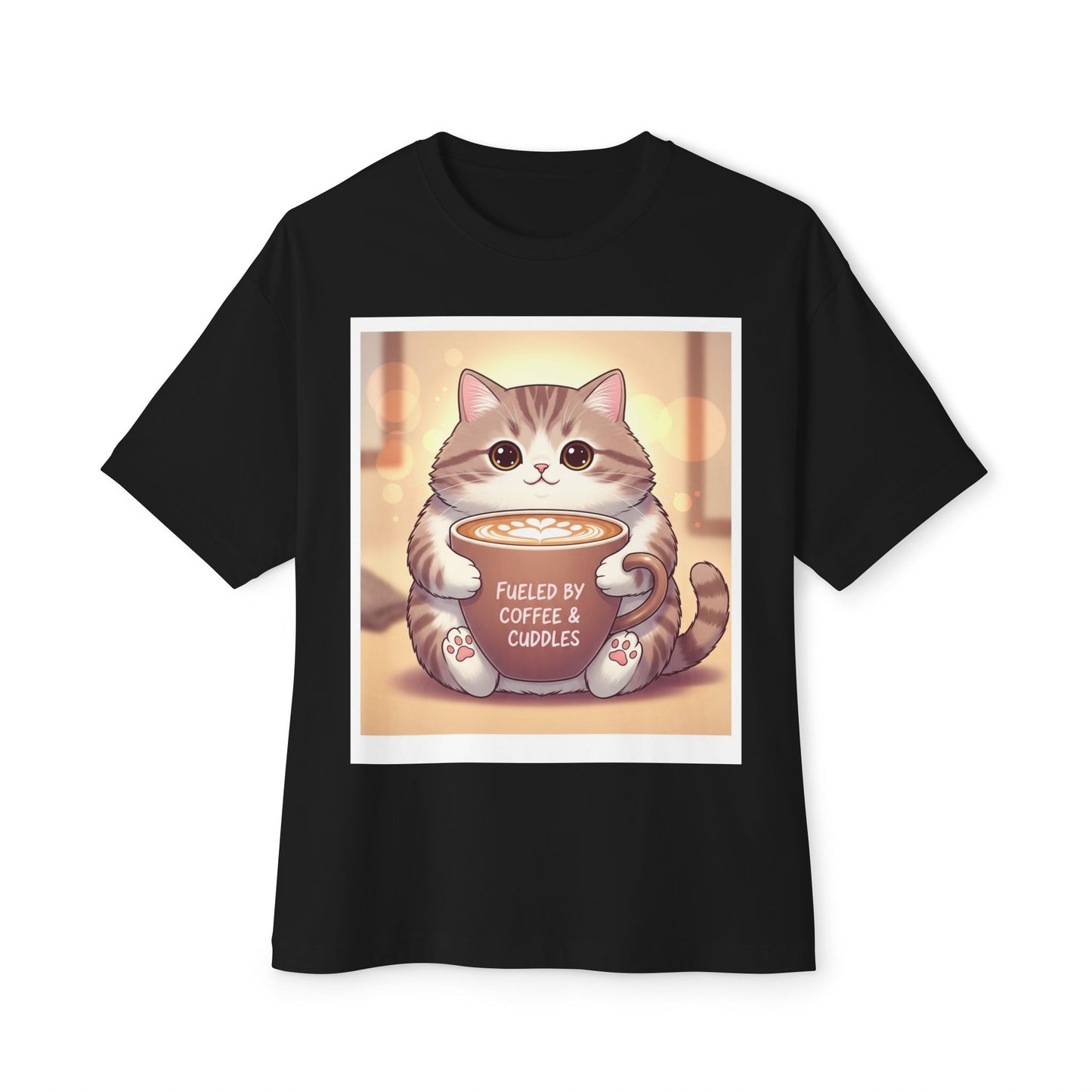 Coffee and Cuddle Unisex Oversized Boxy