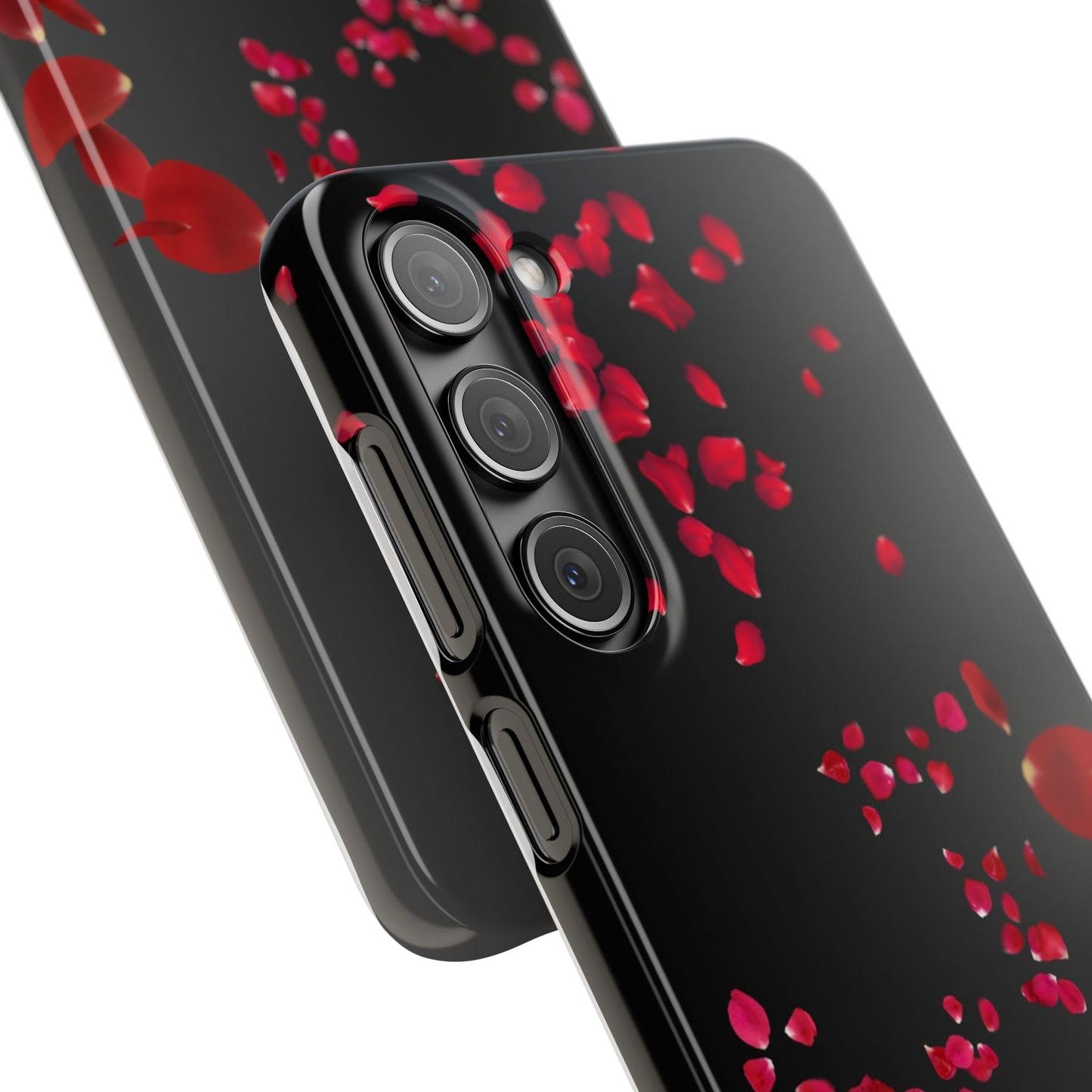 Romantic Floral Phone Case, Snap Case for Lovers, Cute Phone Cover, Gift for Her, Valentine's Day Accessory, Floral Design Snap Cases