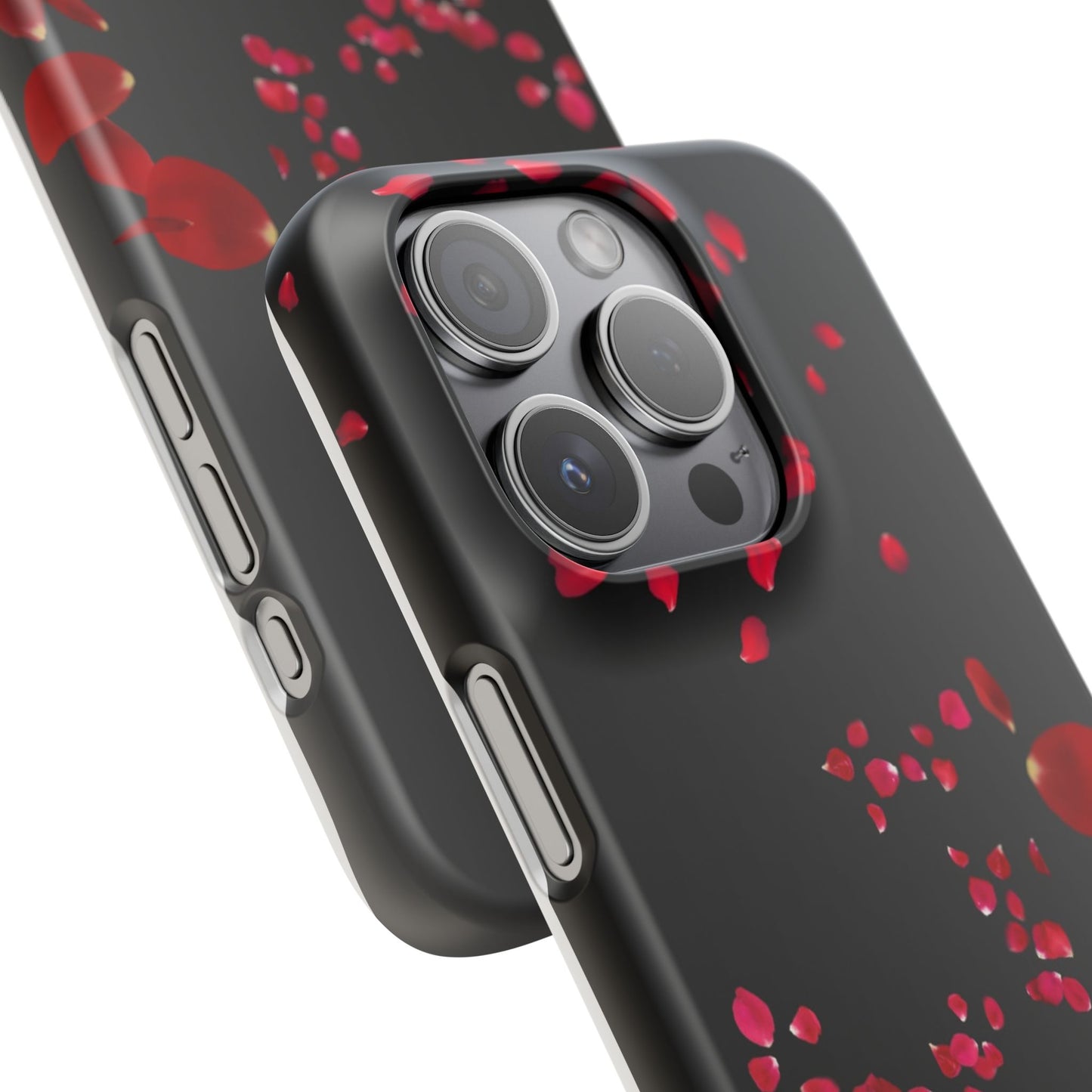 Romantic Floral Phone Case, Snap Case for Lovers, Cute Phone Cover, Gift for Her, Valentine's Day Accessory, Floral Design Snap Cases