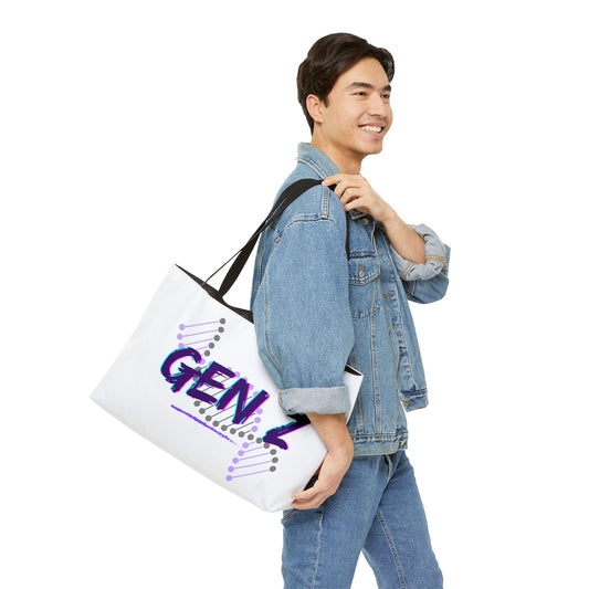 Gen Z Weekender Tote Bag, Trendy Travel Bag, Summer Beach Tote, Gifts for Gen Z