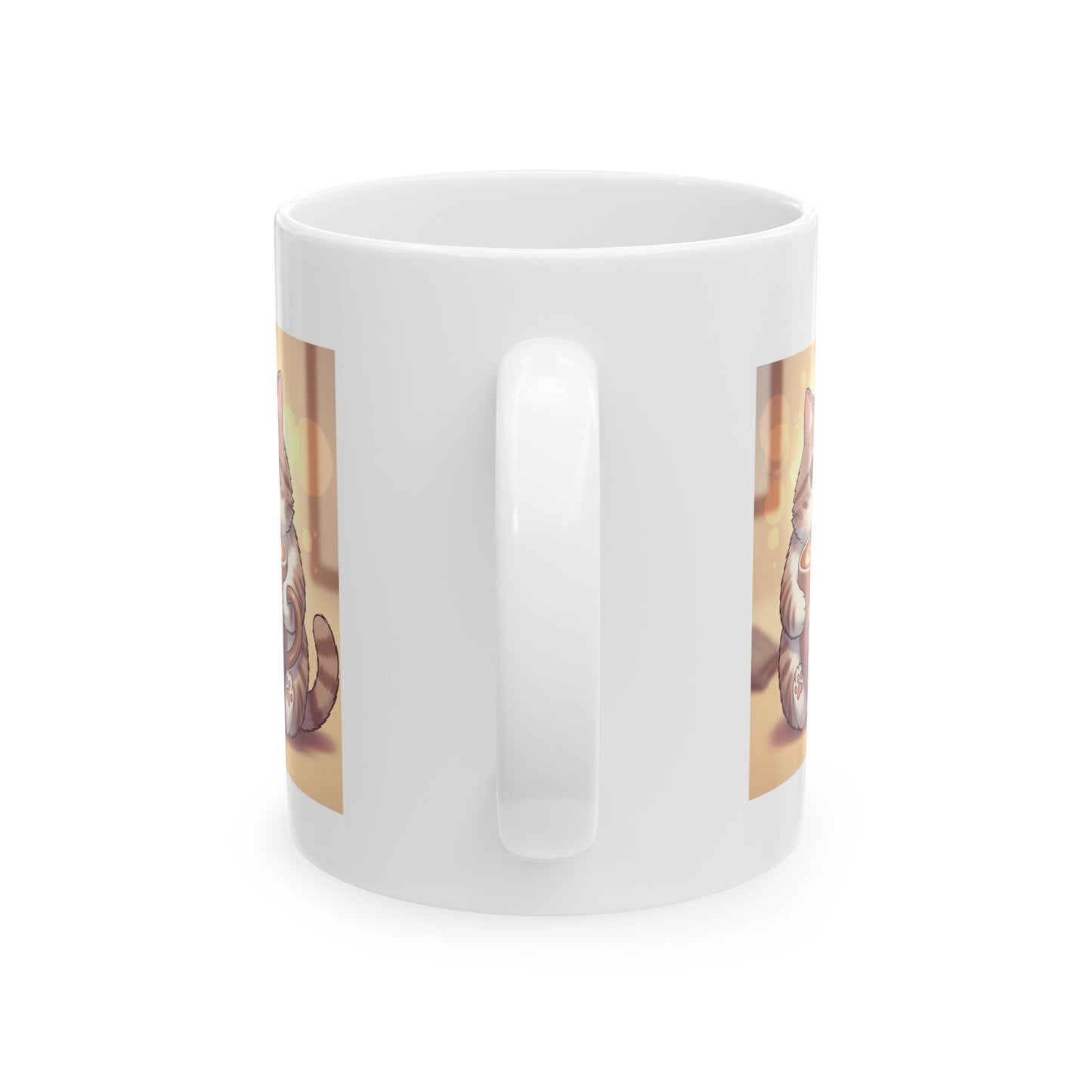 Coffee & Cuddle Ceramic Mug