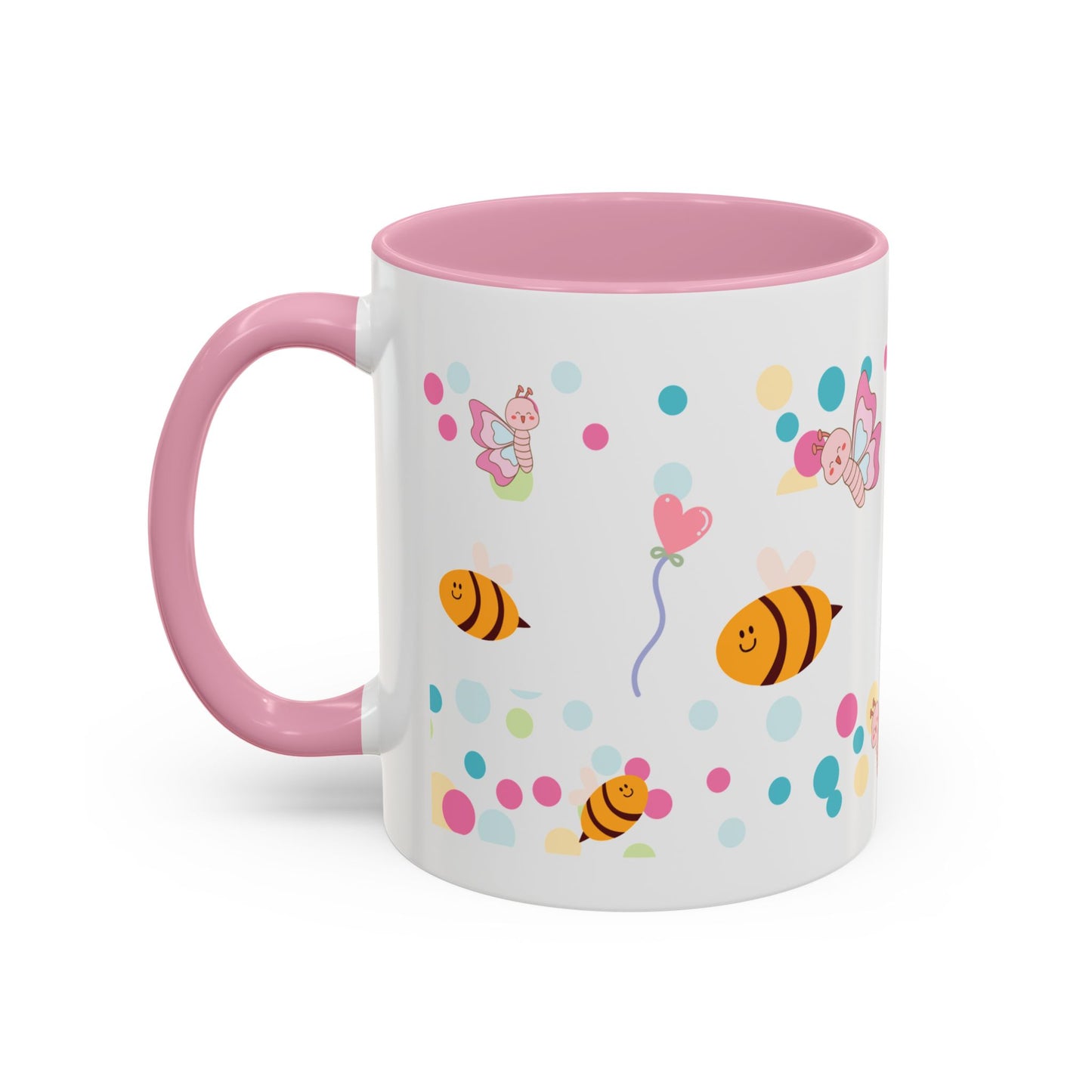Cute Bee & Fairy Kids’ Mug – Colorful Drinkware