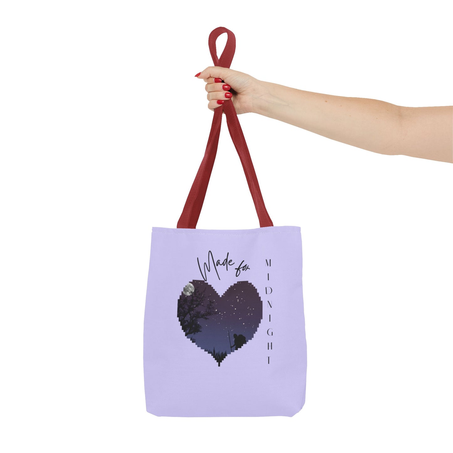 Midnight Heart Tote | Modern, Eco-Friendly Carryall