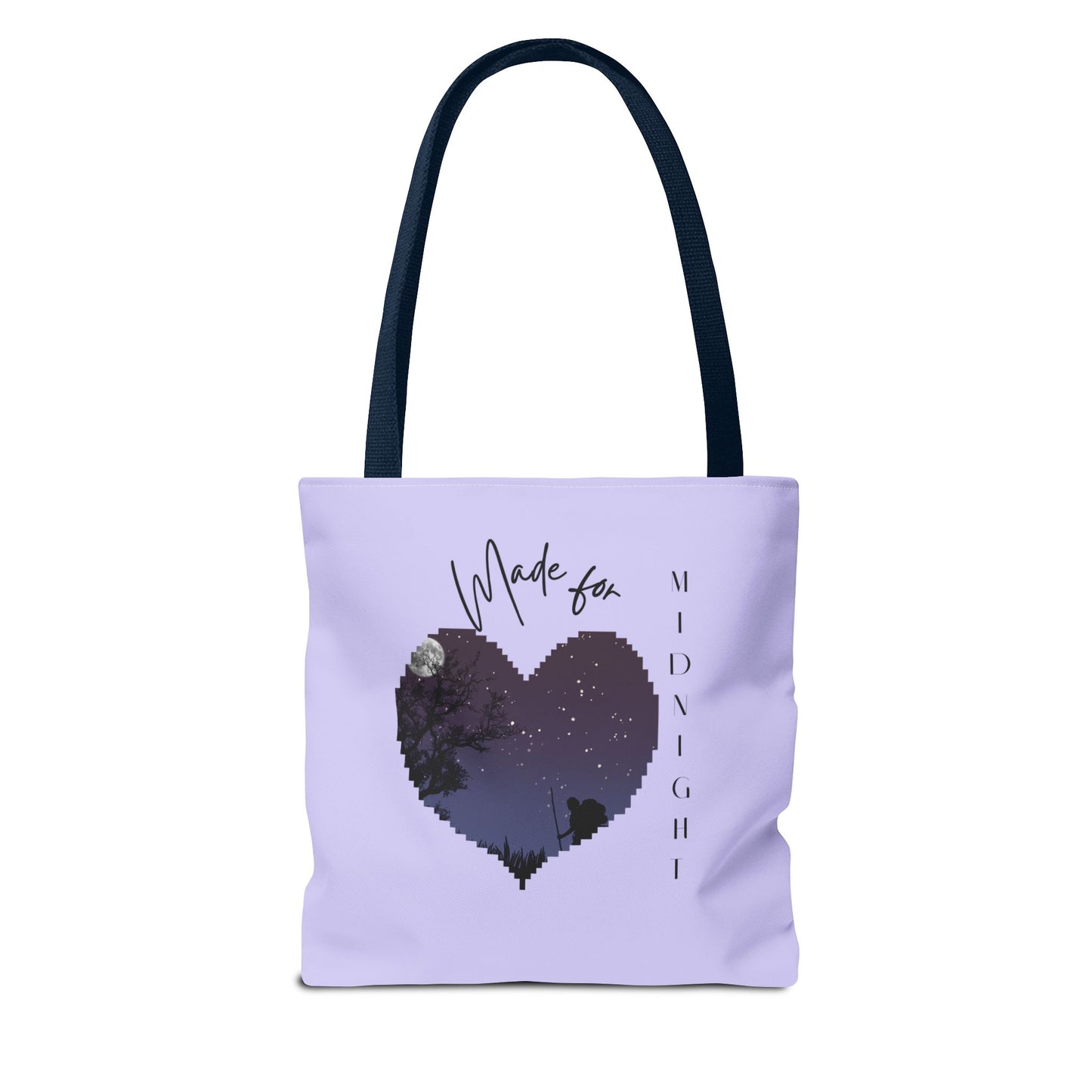 Midnight Heart Tote | Modern, Eco-Friendly Carryall