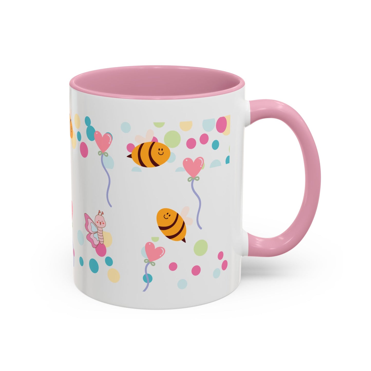 Cute Bee & Fairy Kids’ Mug – Colorful Drinkware