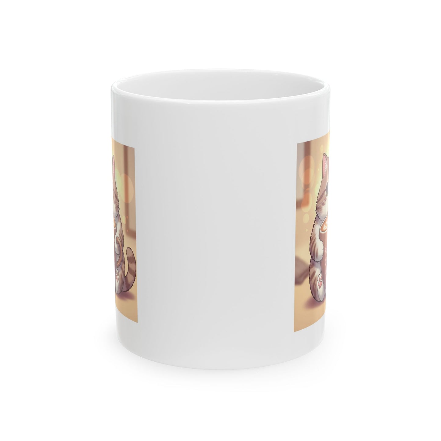 Coffee & Cuddle Ceramic Mug