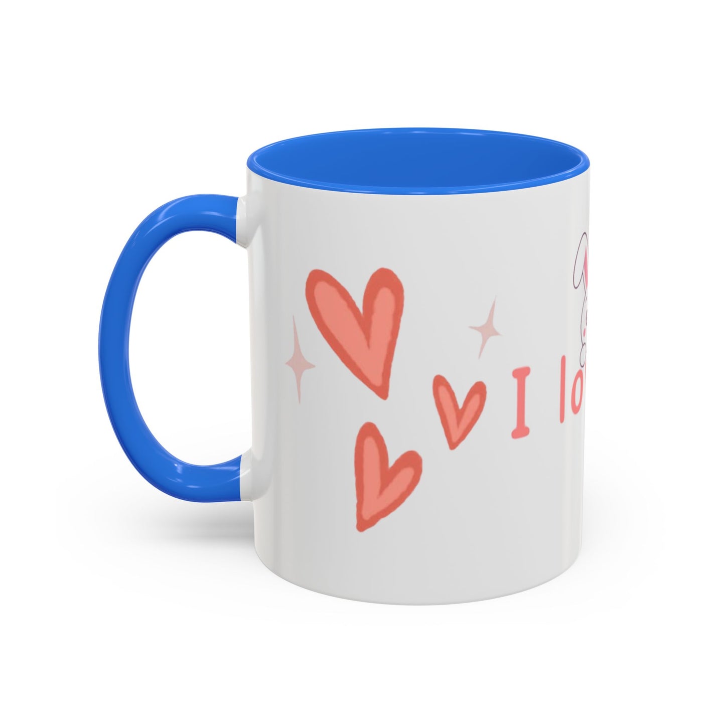 Colorful Bunny Coffee Mug – Sweet Gift for Love & Friendship