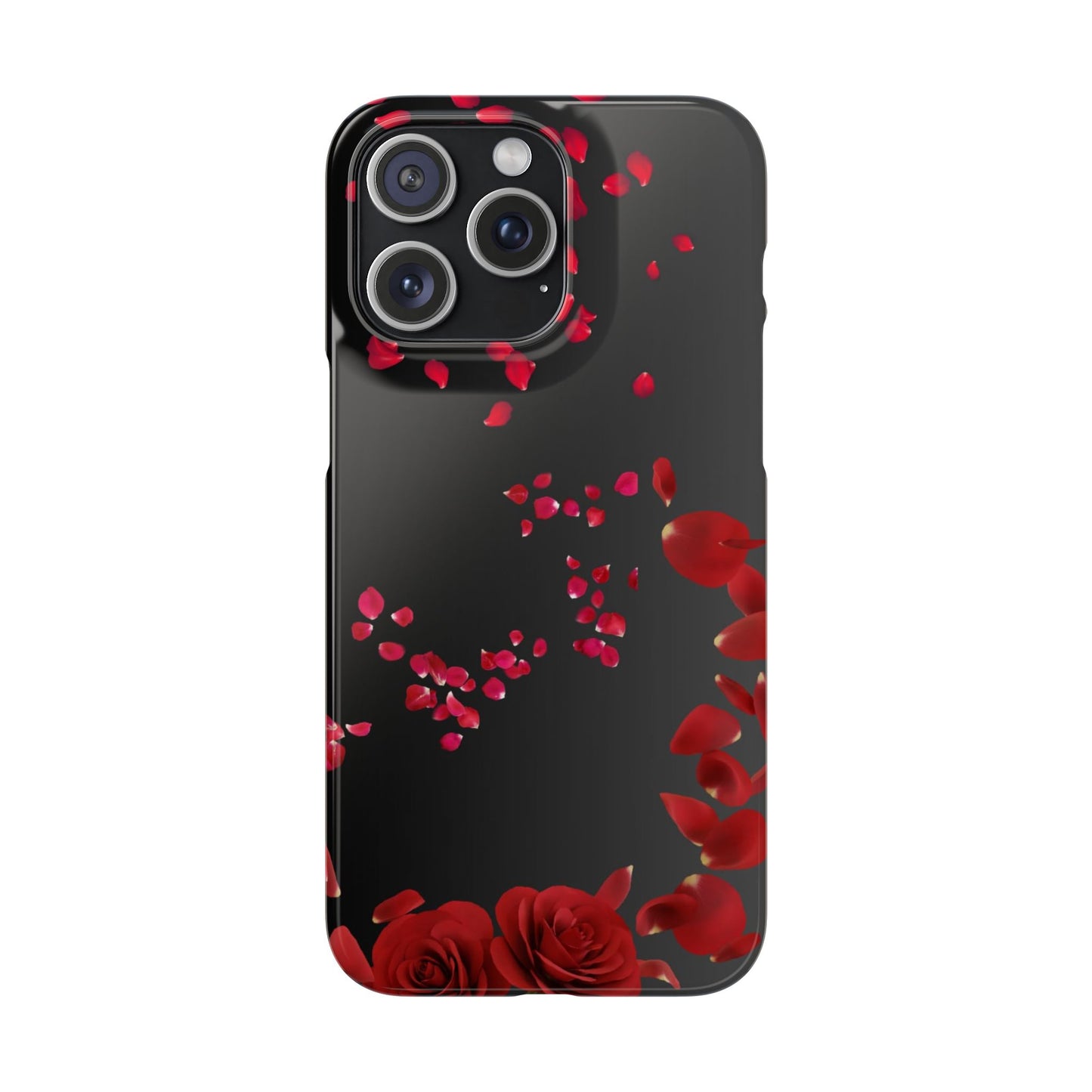 Romantic Floral Phone Case, Snap Case for Lovers, Cute Phone Cover, Gift for Her, Valentine's Day Accessory, Floral Design Snap Cases
