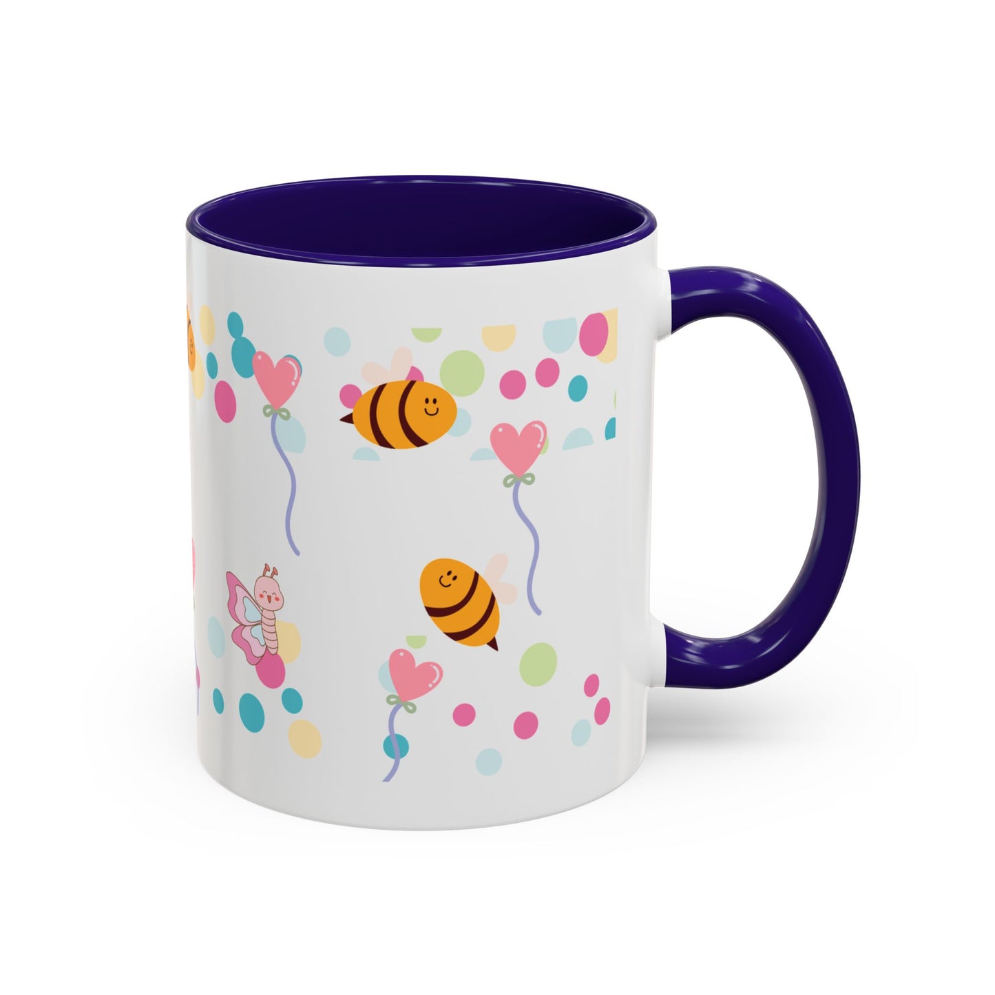 Cute Bee & Fairy Kids’ Mug – Colorful Drinkware