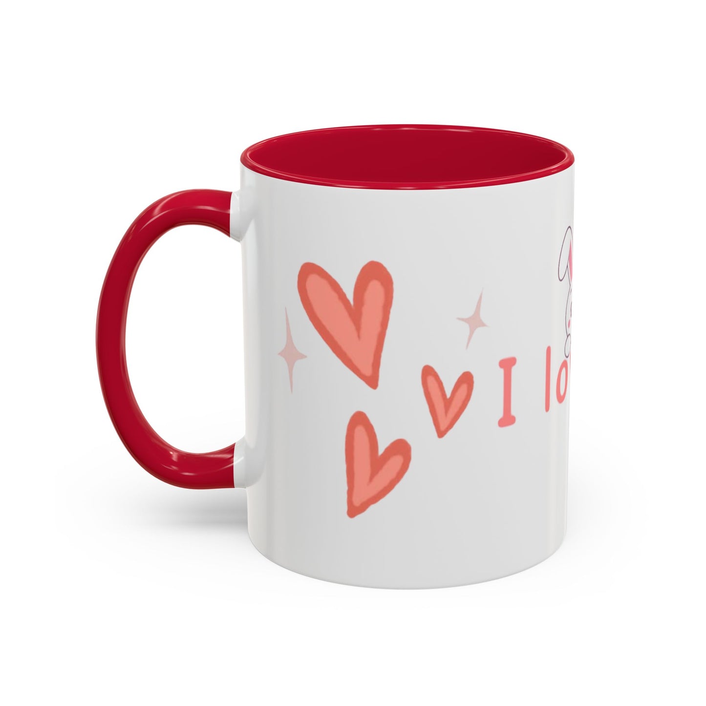 Colorful Bunny Coffee Mug – Sweet Gift for Love & Friendship