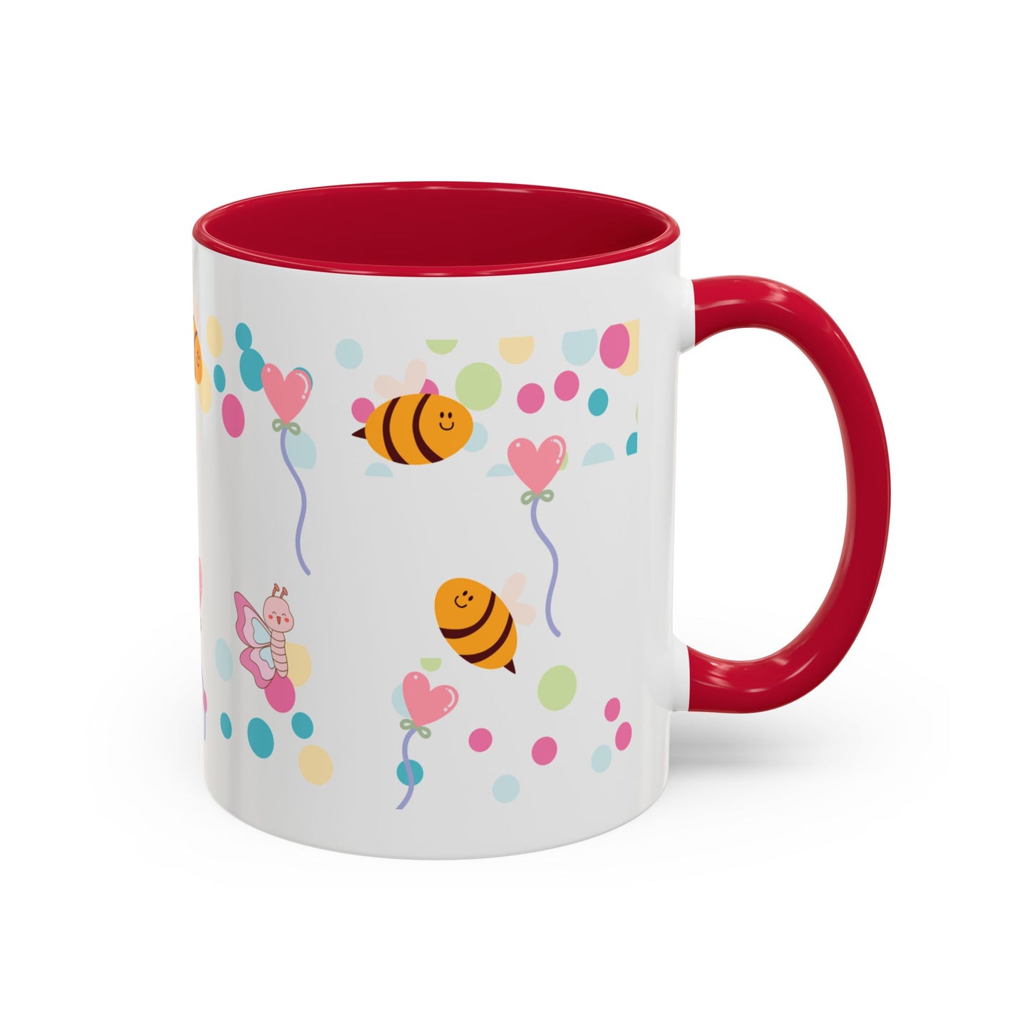 Cute Bee & Fairy Kids’ Mug – Colorful Drinkware